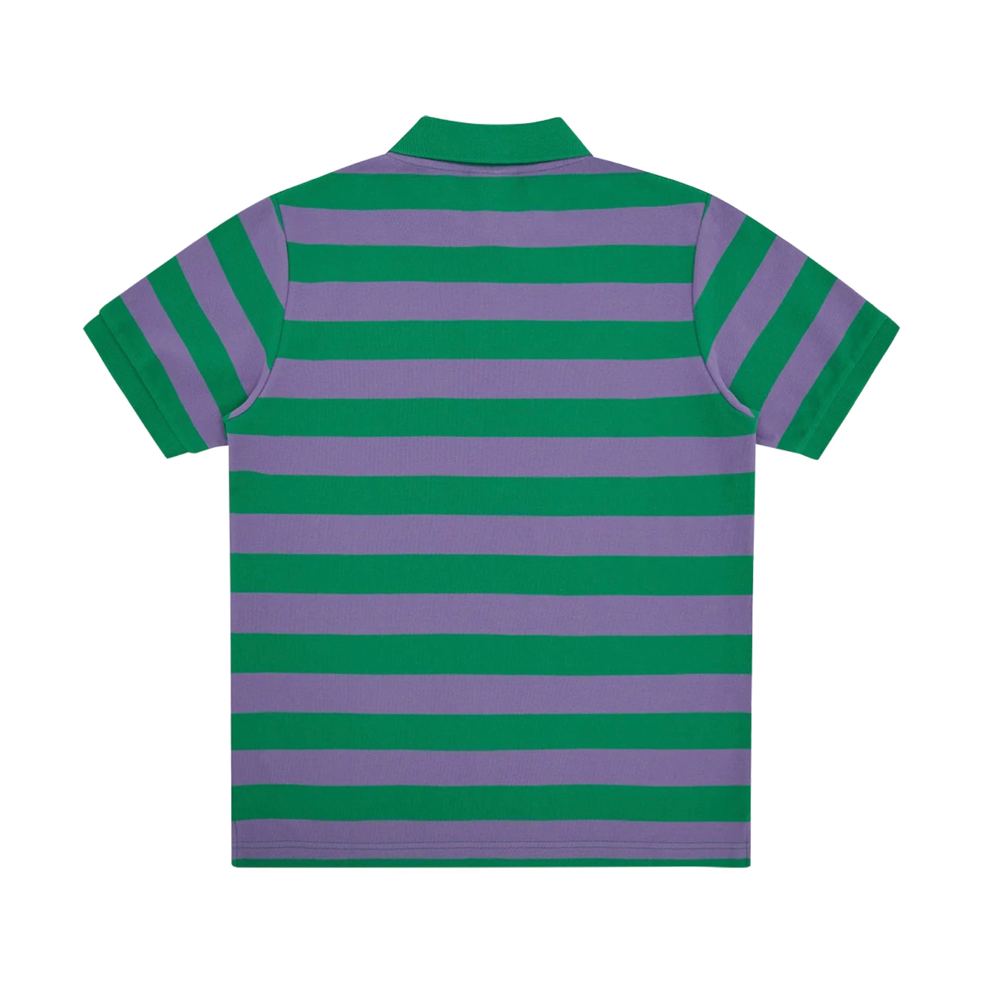 ICECREAM Striped Polo Green Stripe