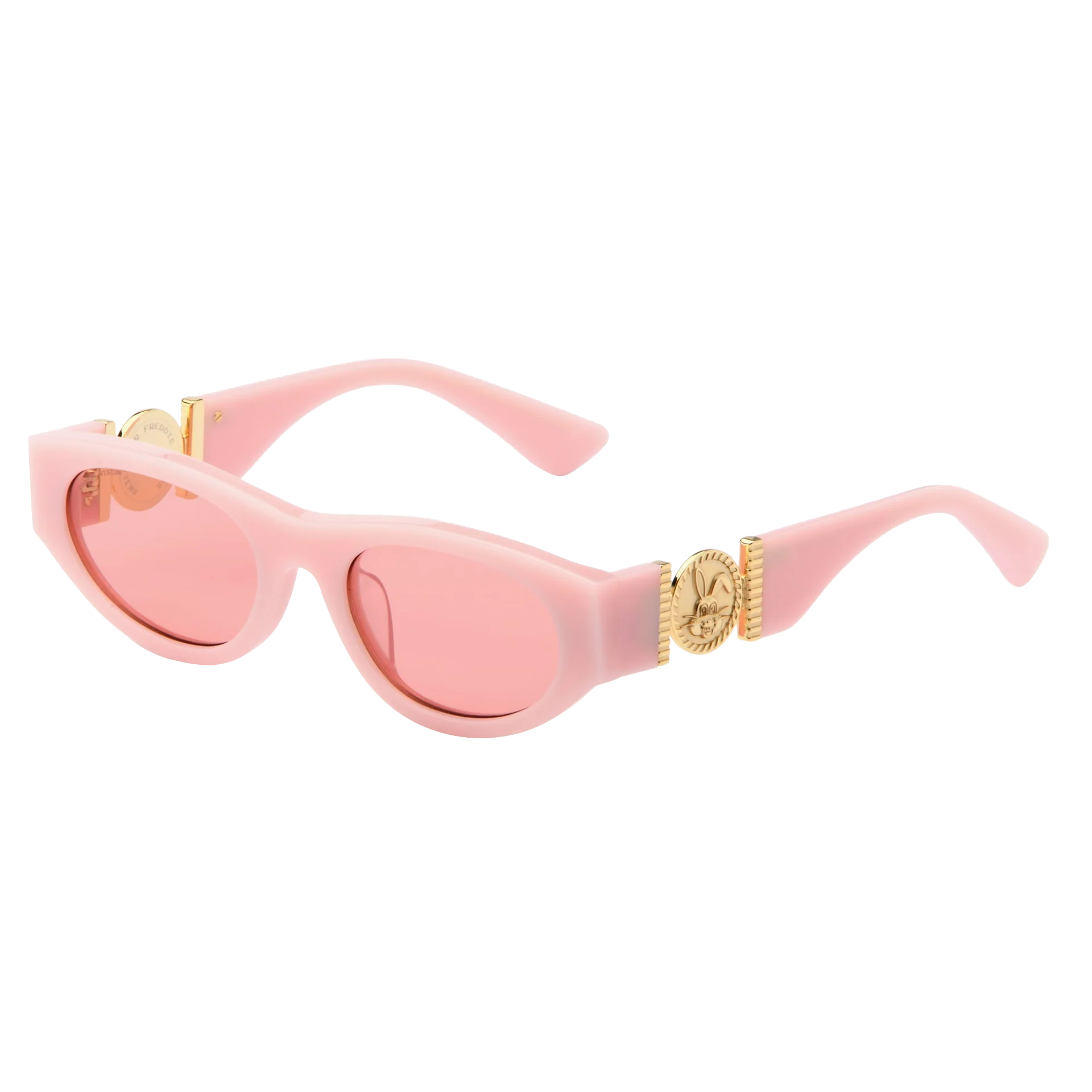 Akila x Freddie Gibbs Vertigo Sunglasses Pink Light Pink