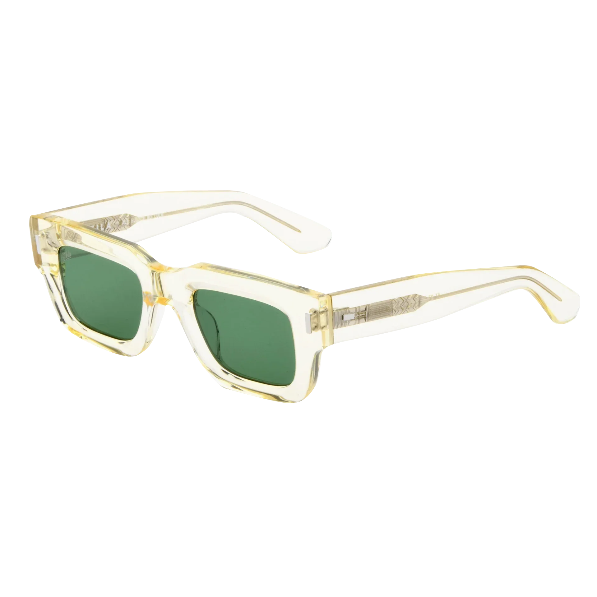 Akila Ares Sunglasses Lemonade / Green Beige