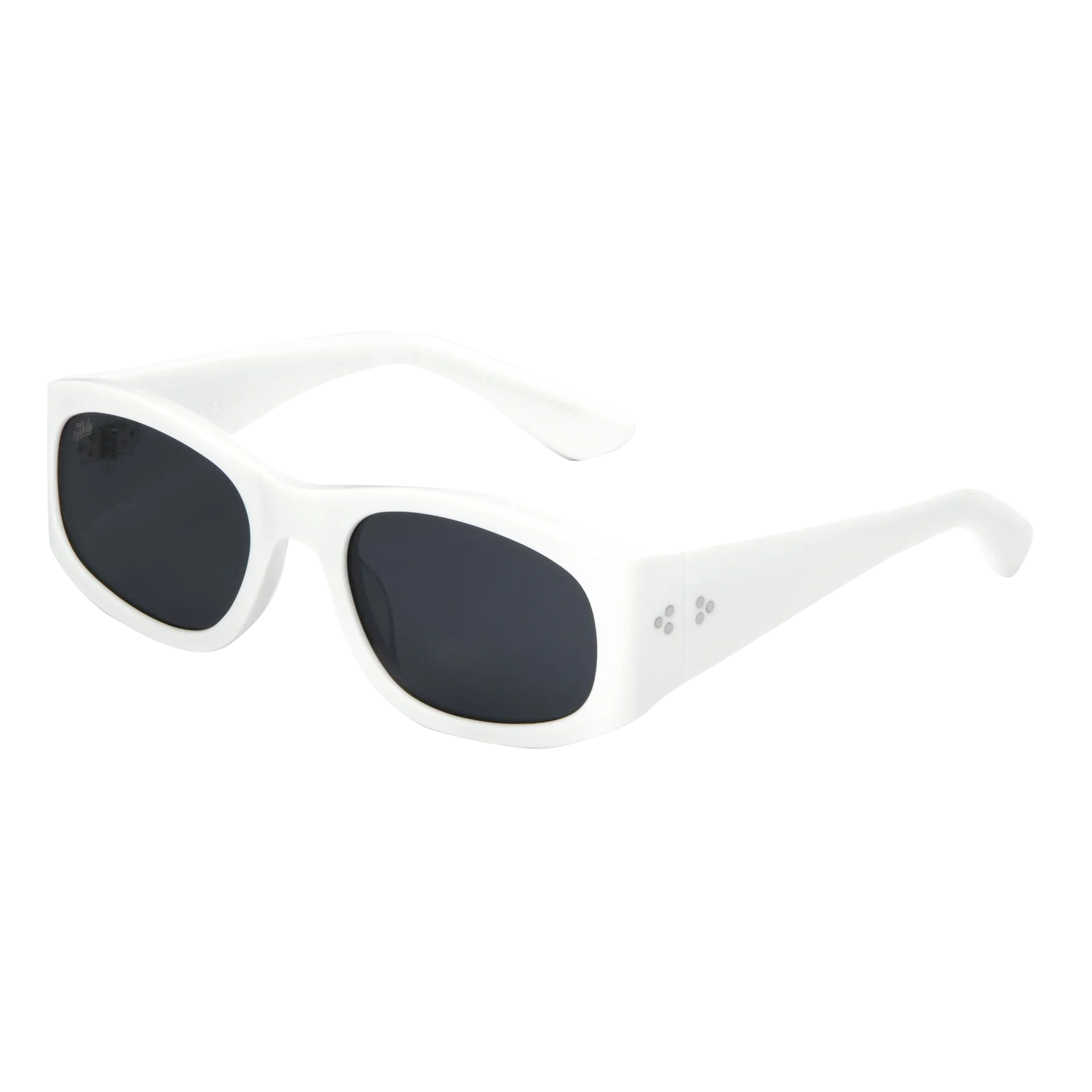 Akila Eazy Sunglasses White Dark Slate Gray