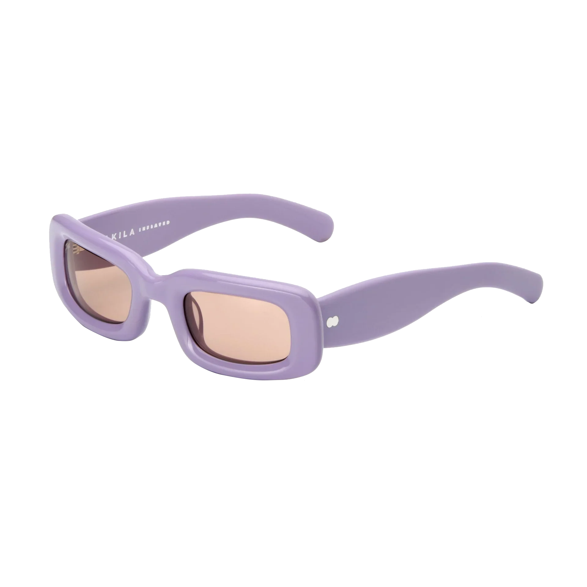 Akila Verve Inflated Sunglasses Lavender Dark Gray