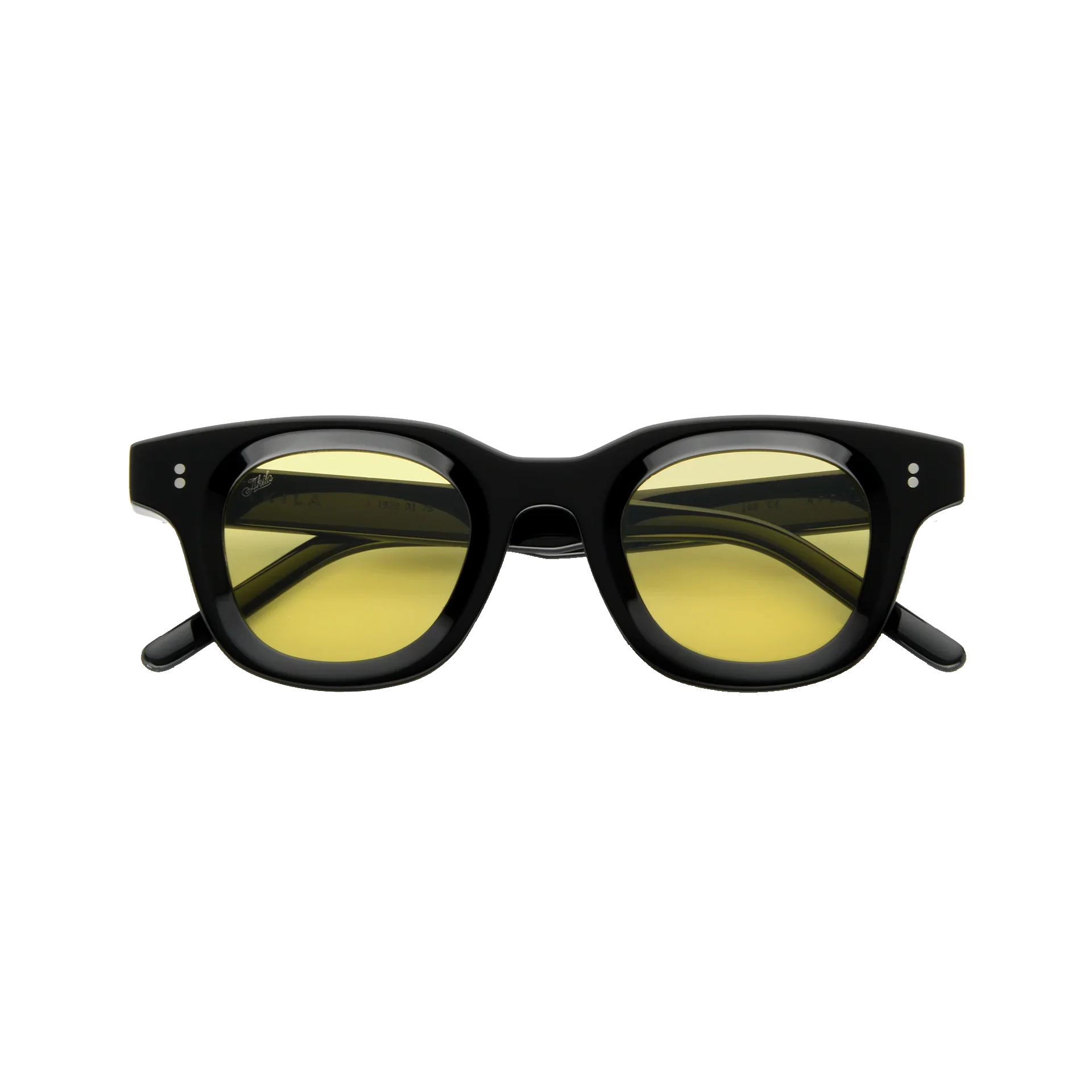 Akila Apollo Sunglasses Black / Yellow Dark Khaki