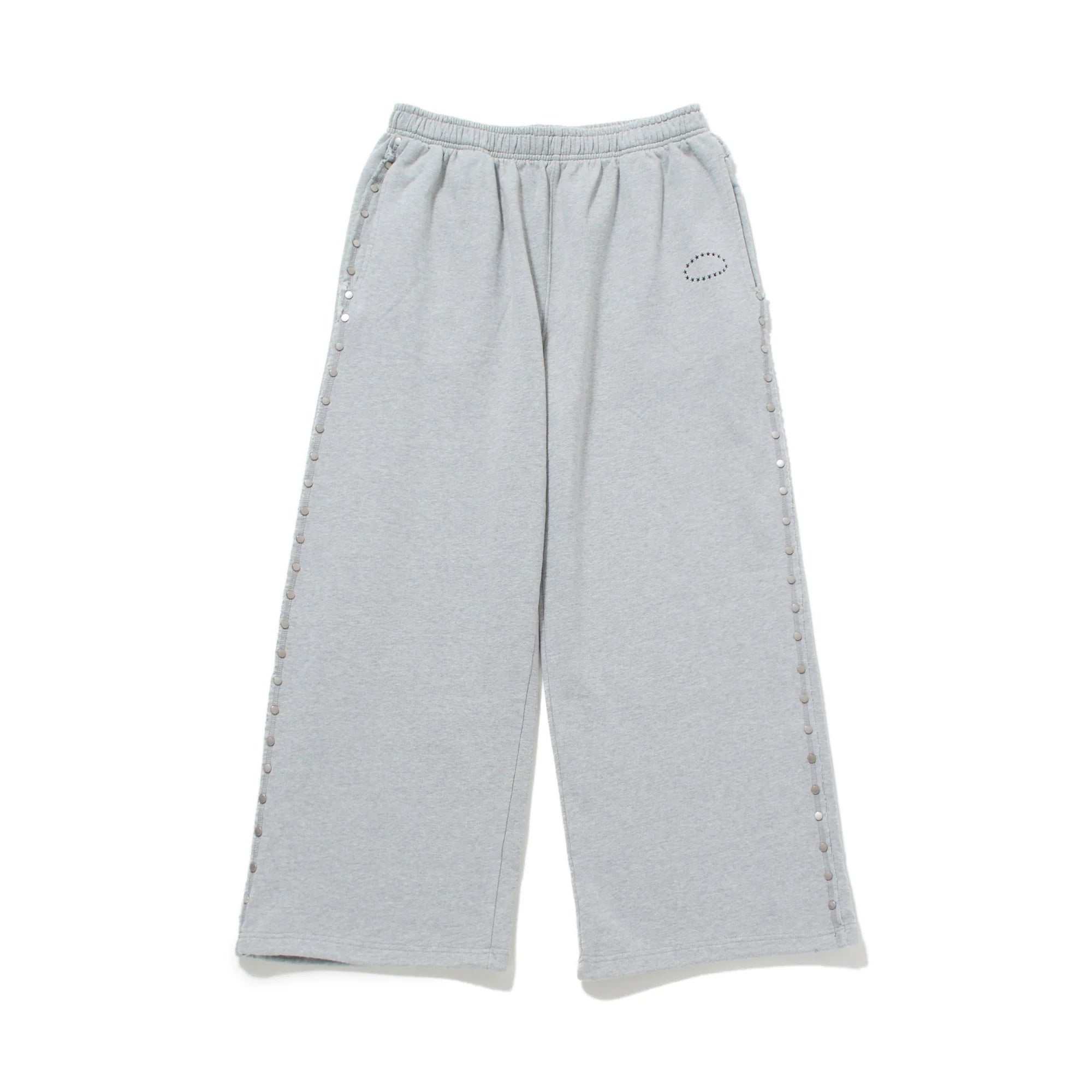 AFB Studded Baggy Sweat Pants Gray