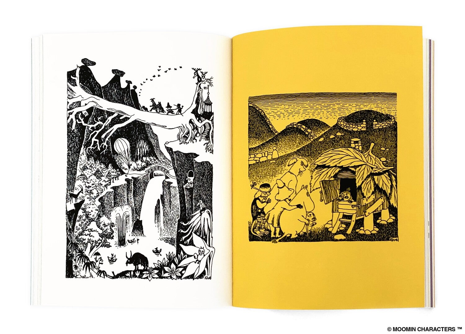 Moomin / Mischievous Nature Softcover Black