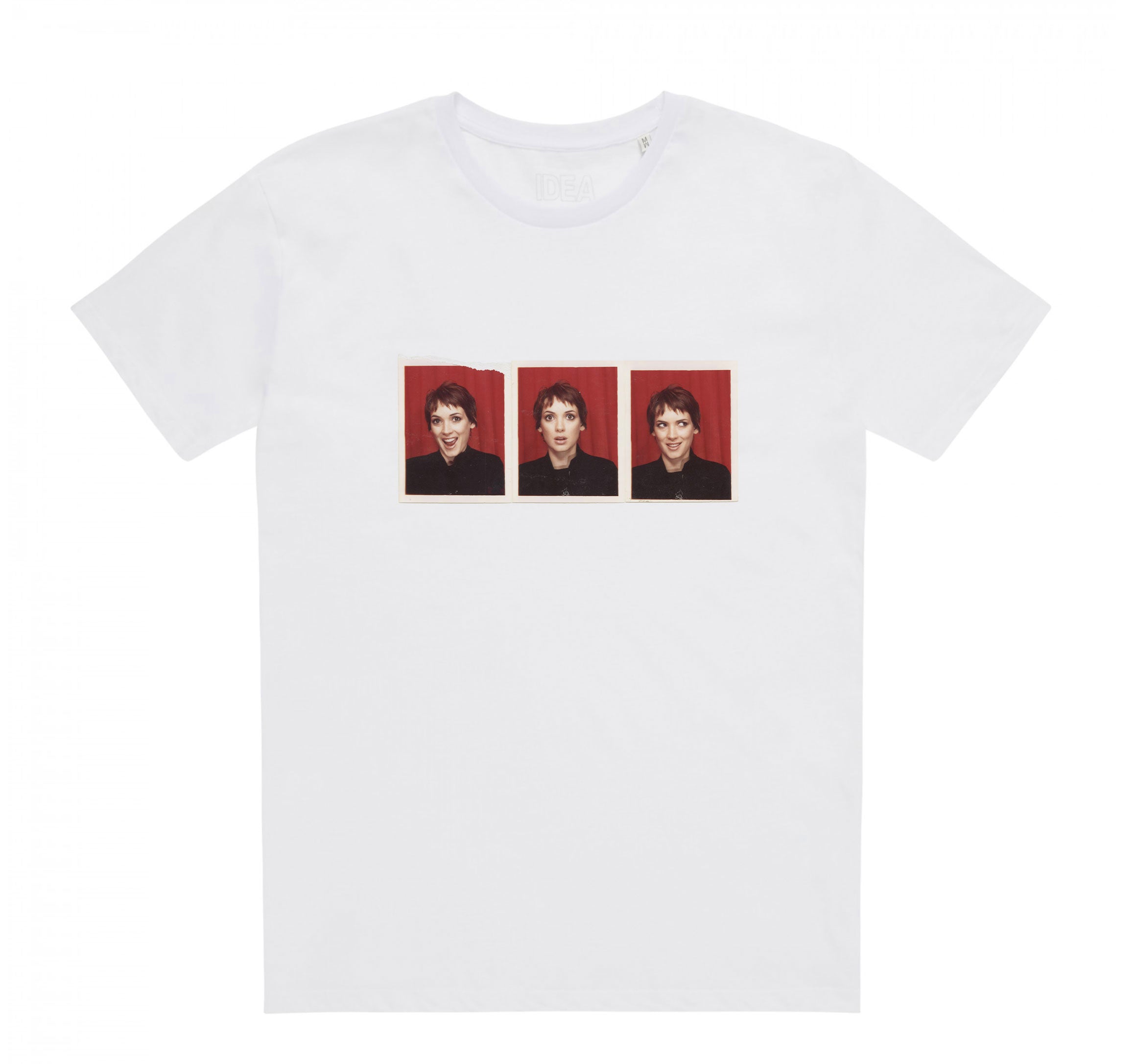 IDEA Winona Photobooth T-Shirt White Lavender