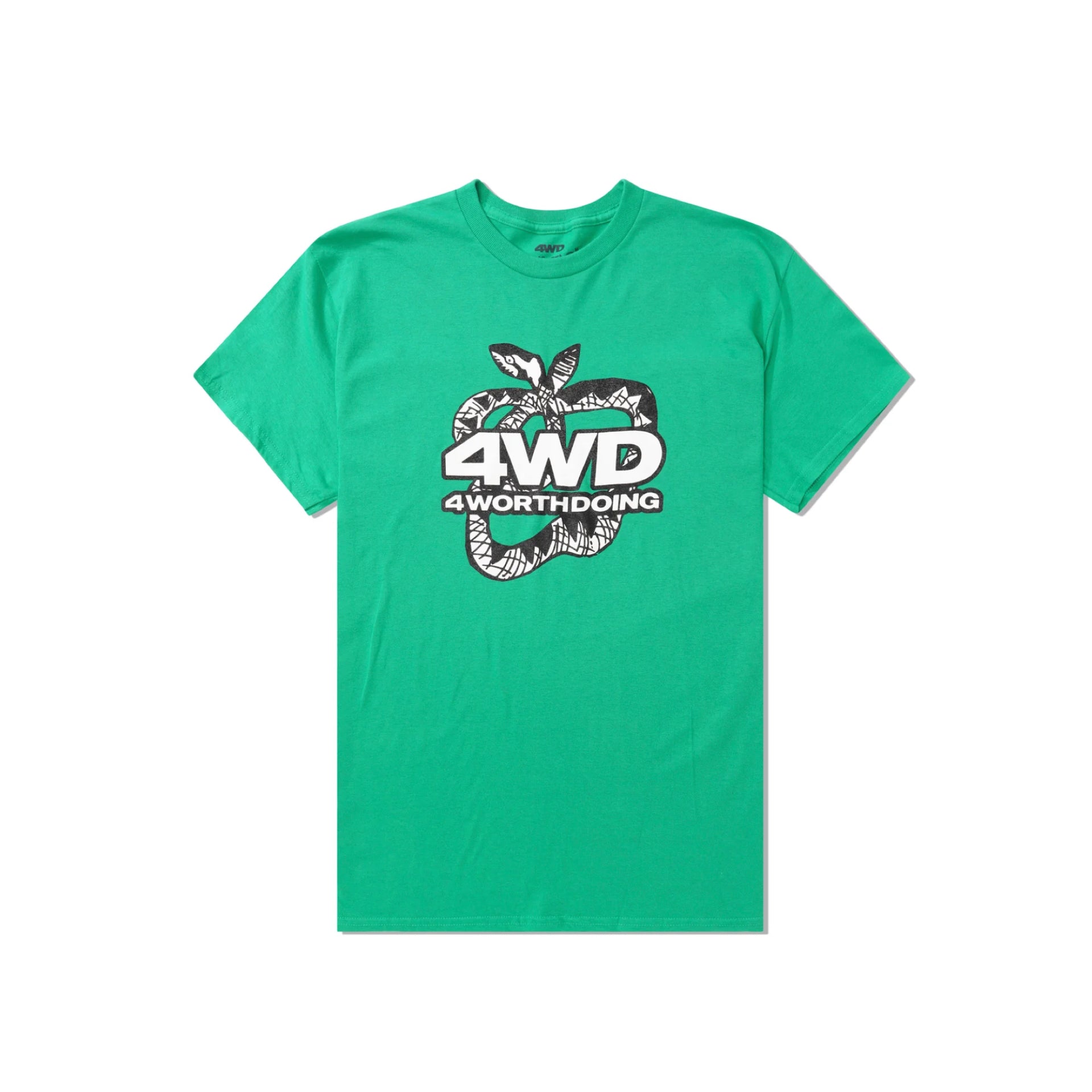 4WD Snake City Green T-Shirt