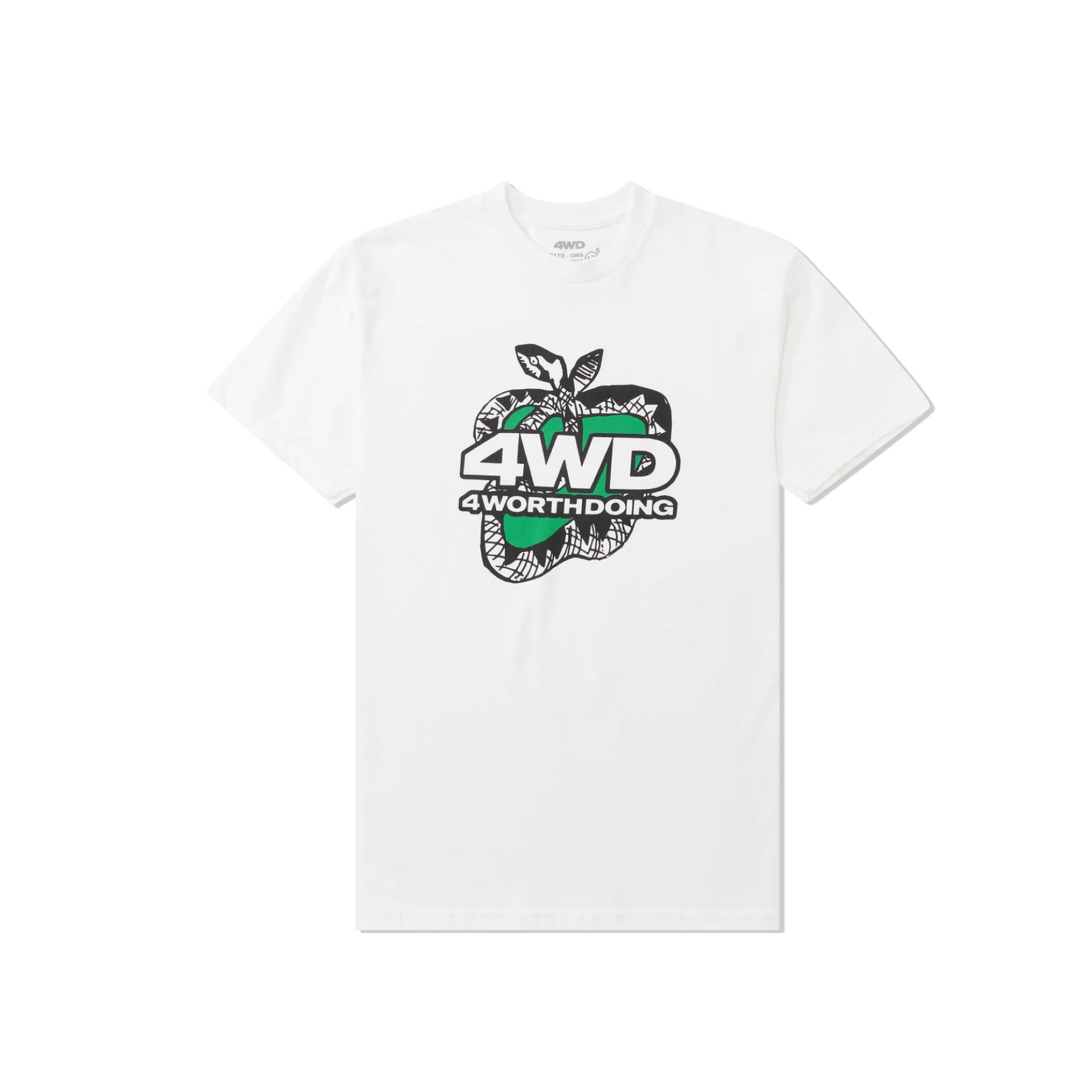 4WD Snake City White T-Shirt