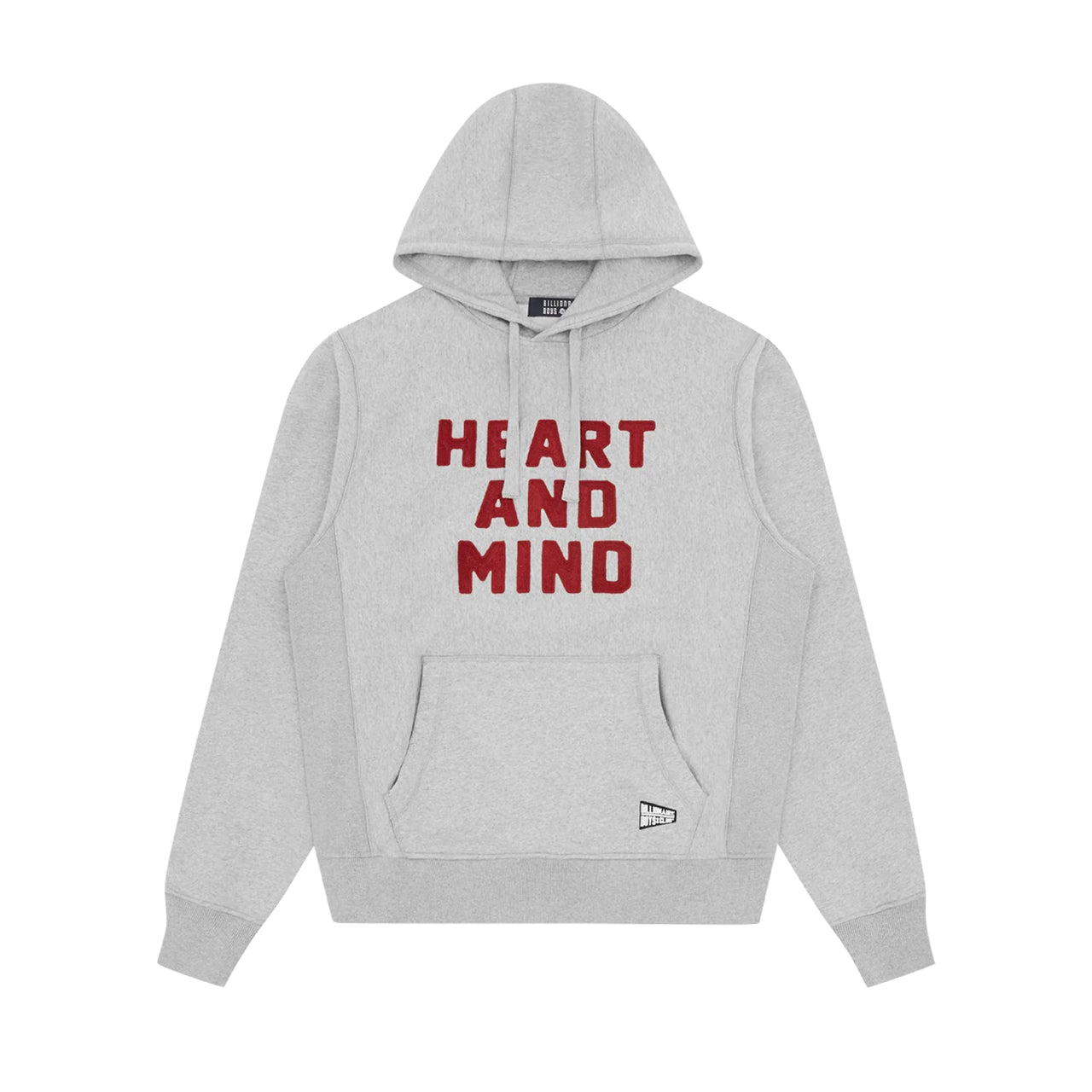 Billionaire Boys Club Heart And Mind Popover Hoodie Grey