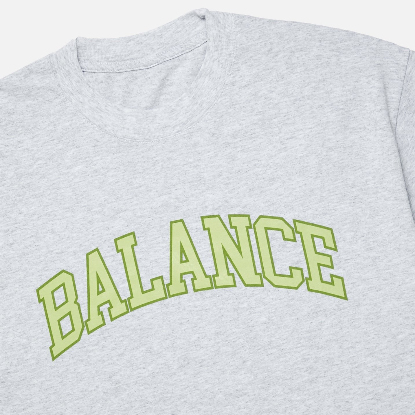 Bricks & Wood Balance Tee Ash Light Gray