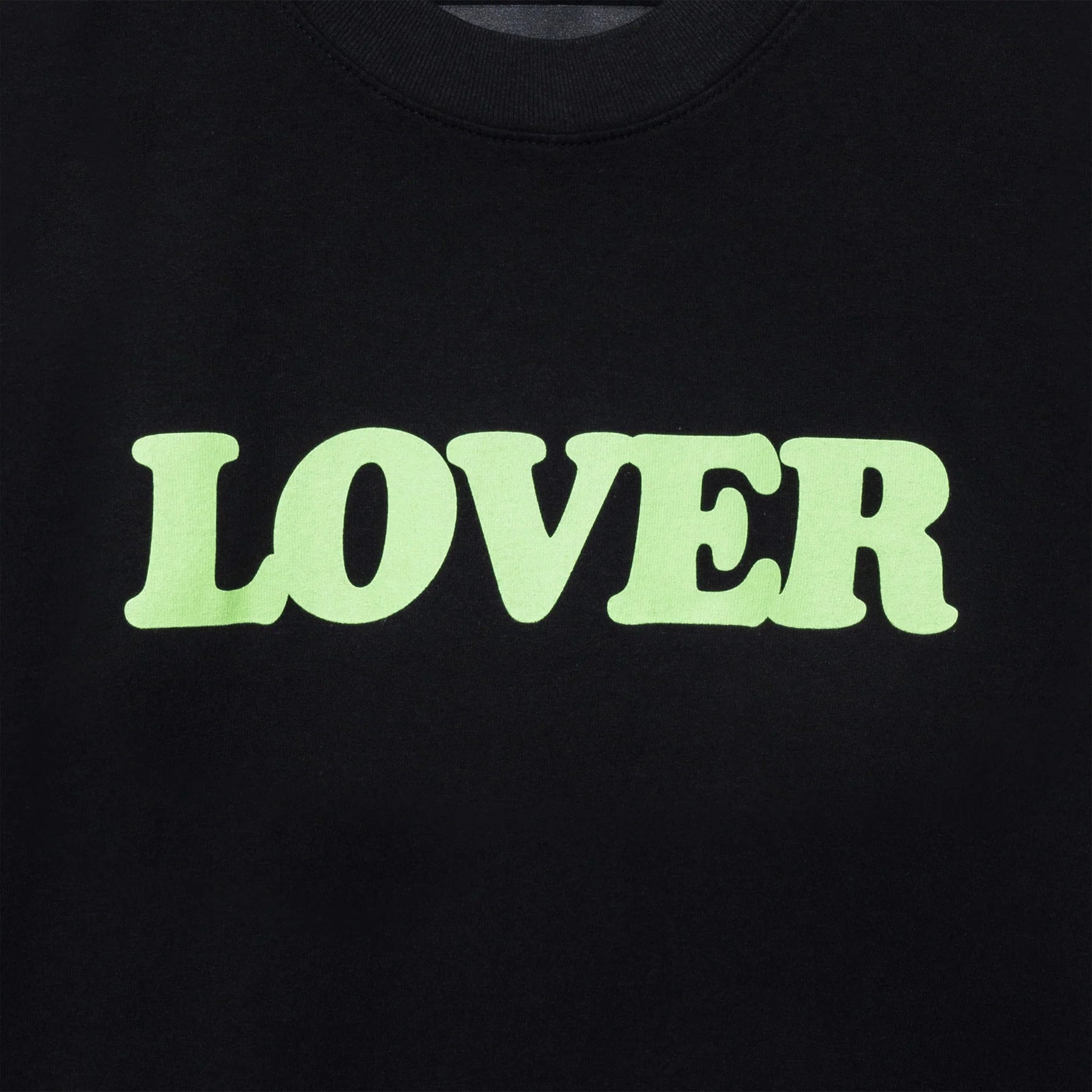 Bianca Chandon Lover Big Logo T-Shirt Black Black