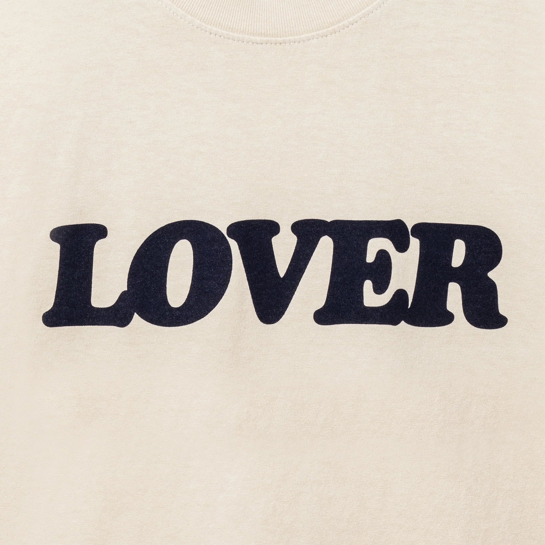 Bianca Chandon Lover Big Logo T-Shirt Khaki