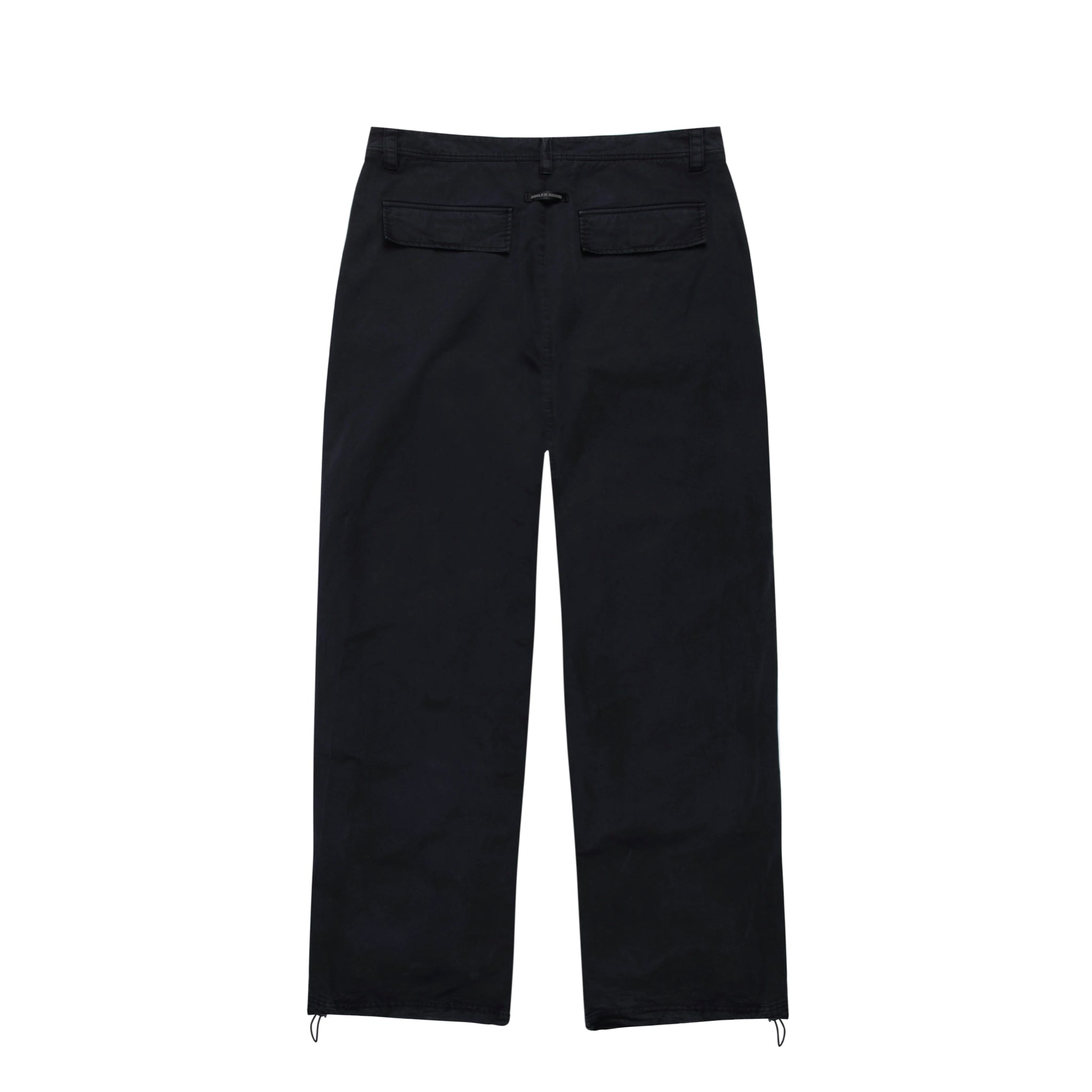 Boiler Room Garment Dye Block Cargo Pant Washed Black Black