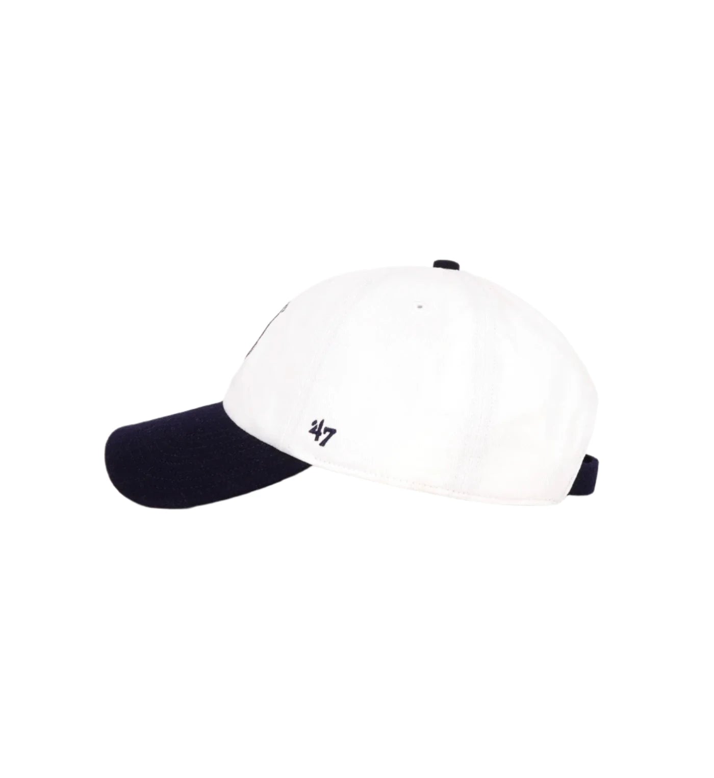 Sporty & Rich Champions Wool/Cotton Hat - White/Navy White Smoke