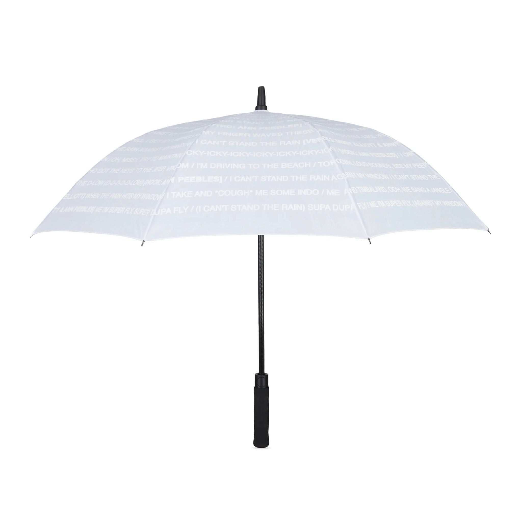 Curves 'The Rain' Color-Changing Lyrics Umbrella Lavender