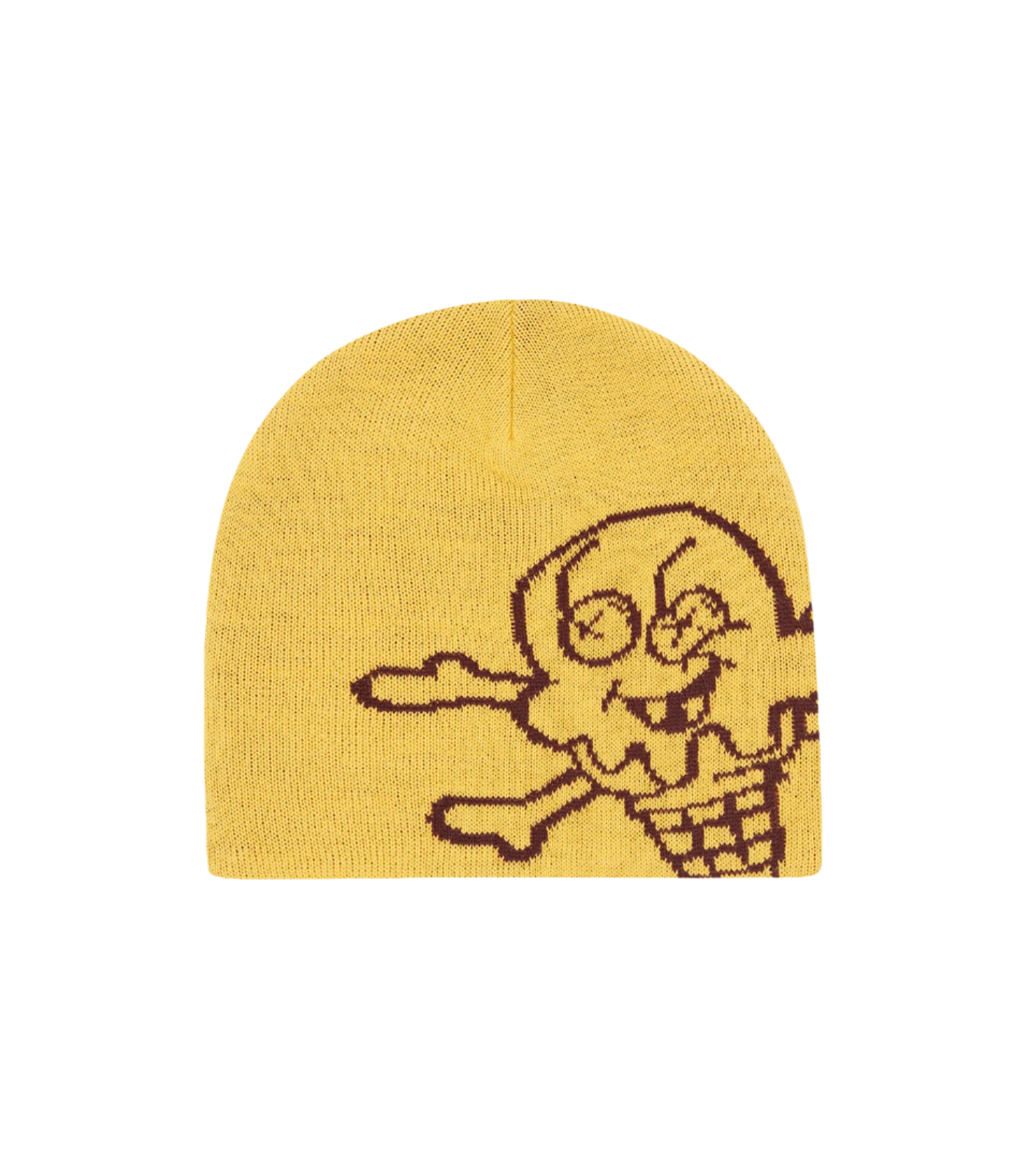 ICECREAM Cones & Bones Beanie Yellow Sandy Brown