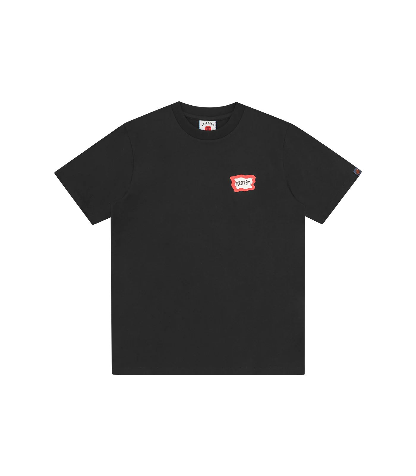 ICECREAM ROUNDABOUT T-SHIRT - BLACK