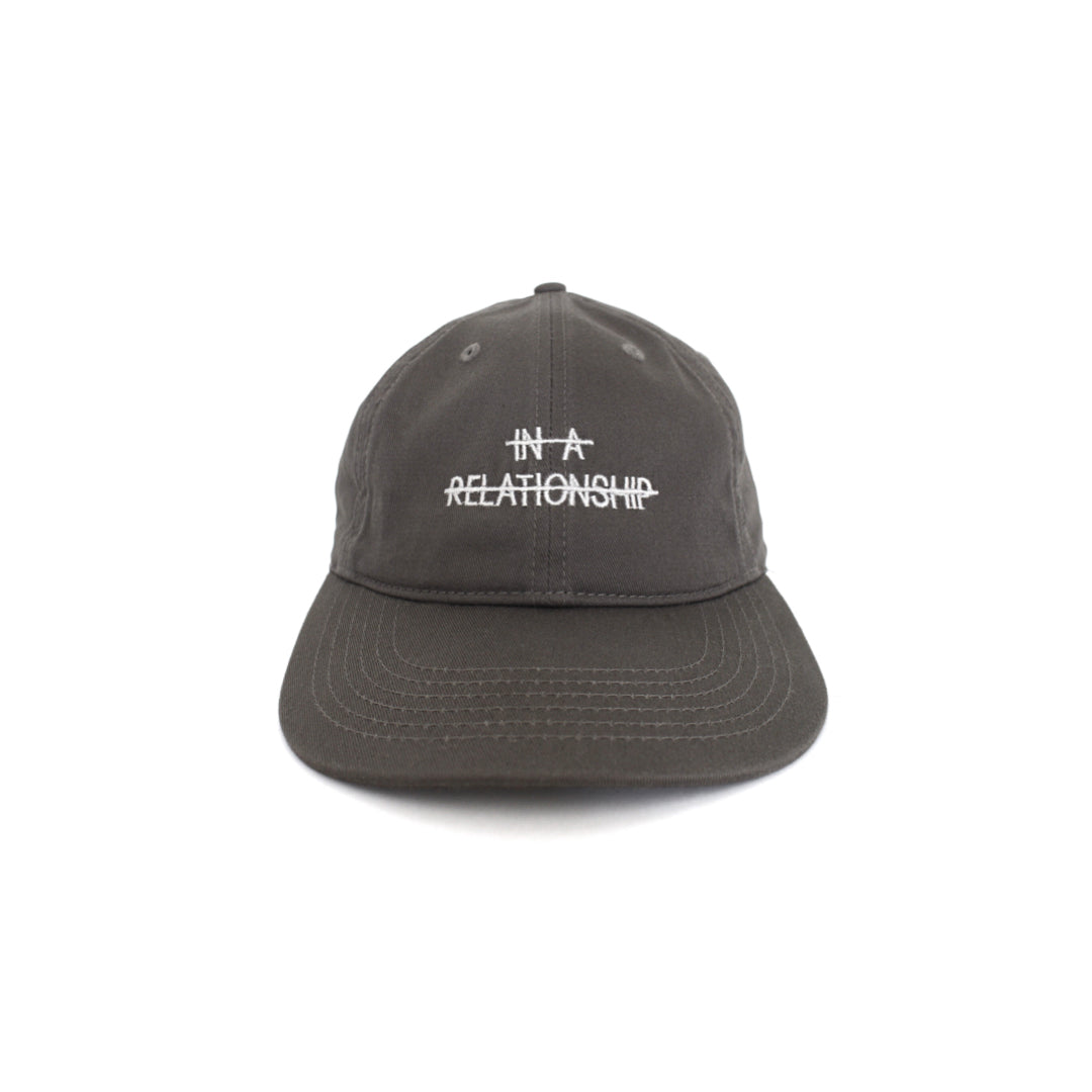 IDEA In A Relationship Hat Charcoal Dark Slate Gray