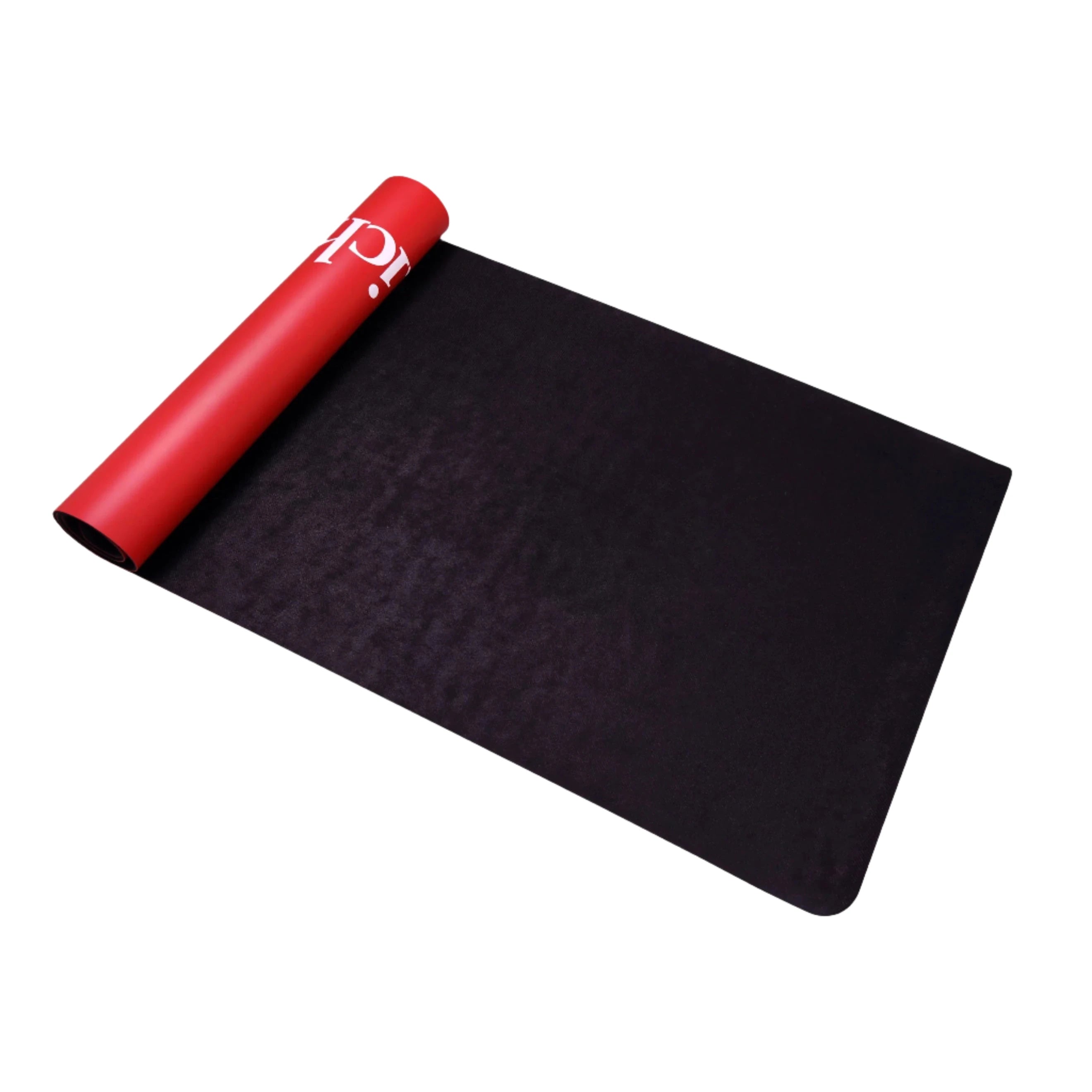 Sporty & Rich USA Serif Logo Yoga Mat Red Black