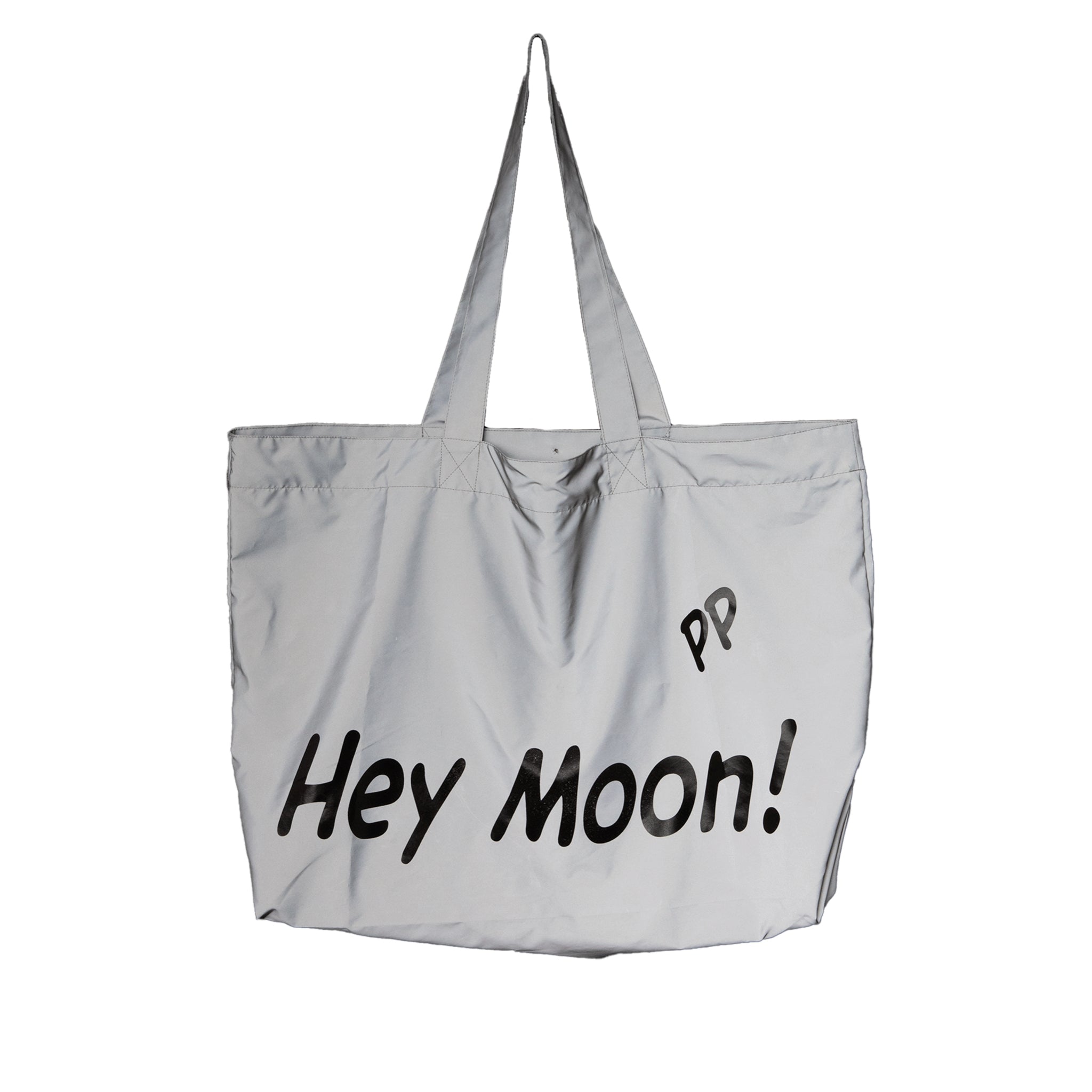 Public Possession Hey Moon Tote Bag Gray