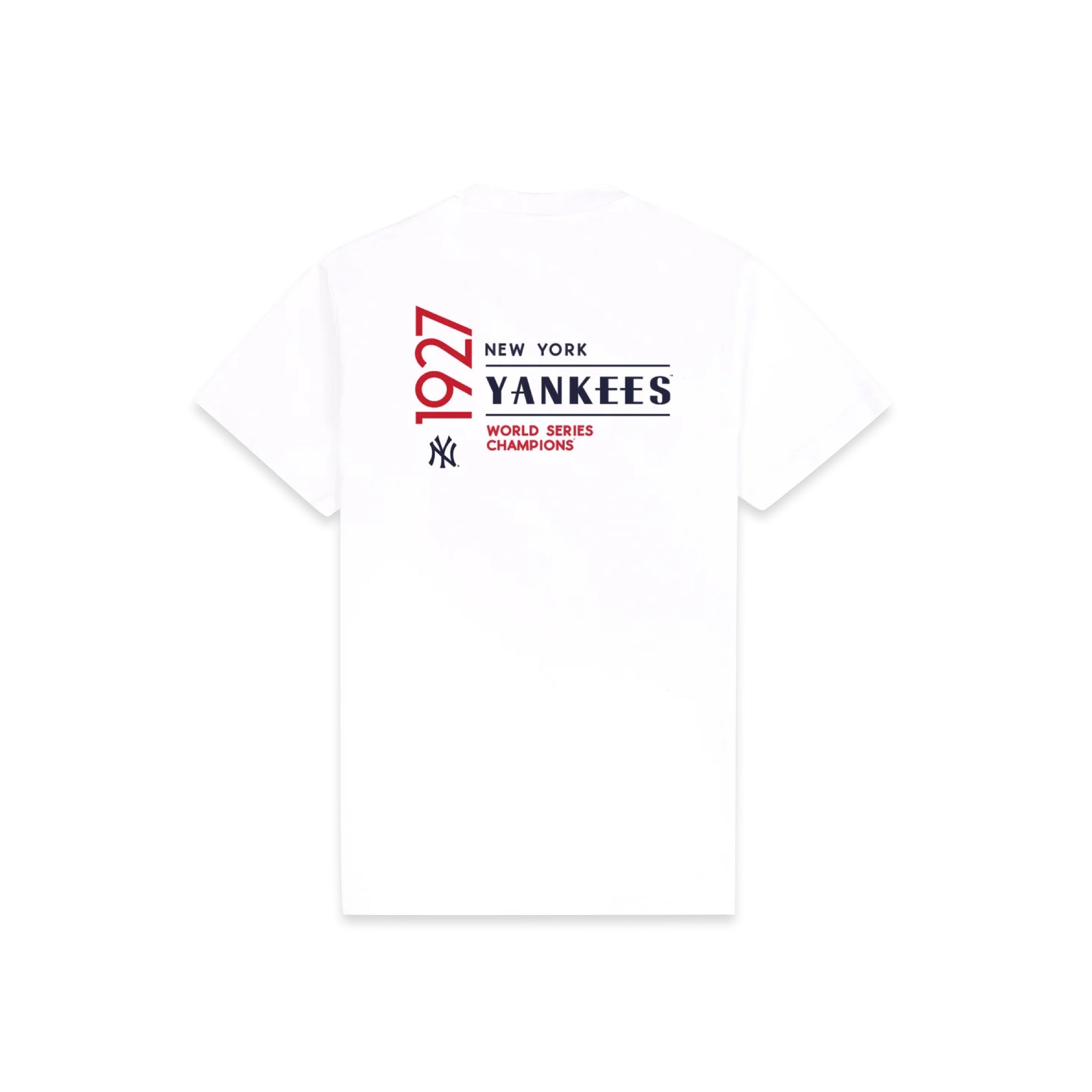 Sporty & Rich Champions T-Shirt - White/Sports Red/Navy Ghost White