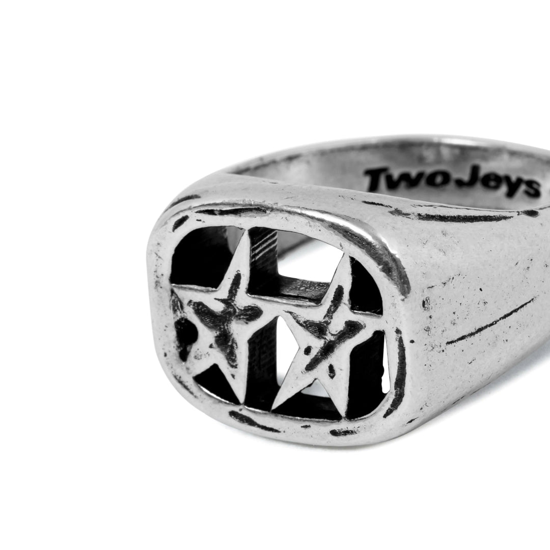 TwoJeys Framed Ring Gray