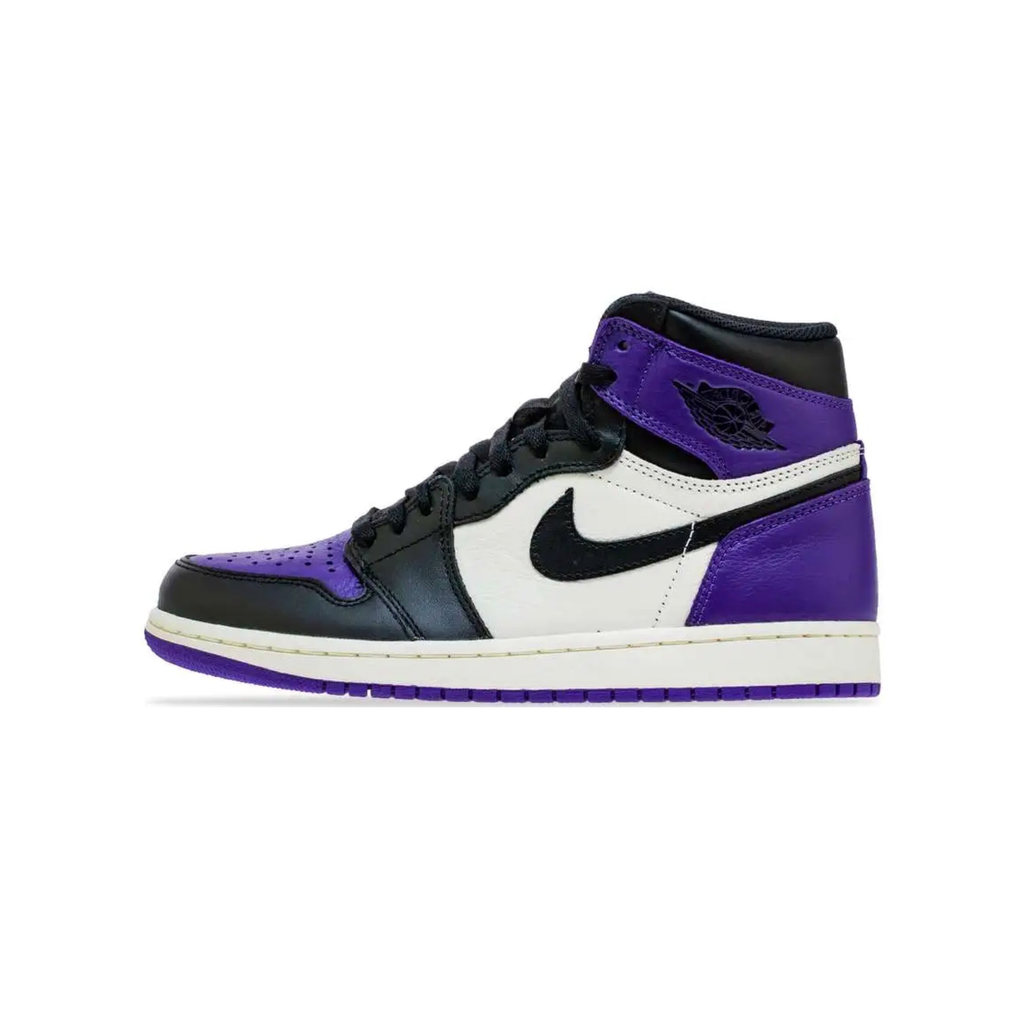 Air Jordan 1 High Court Purple 1.0 Light Gray