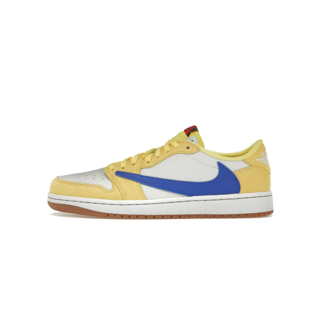 Air Jordan 1 Low Travis Scott Canary Light Gray