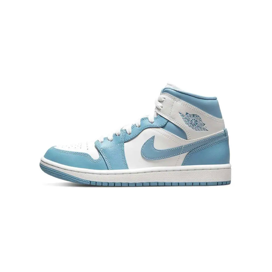 Air Jordan 1 Mid UNC WMNS Light Gray