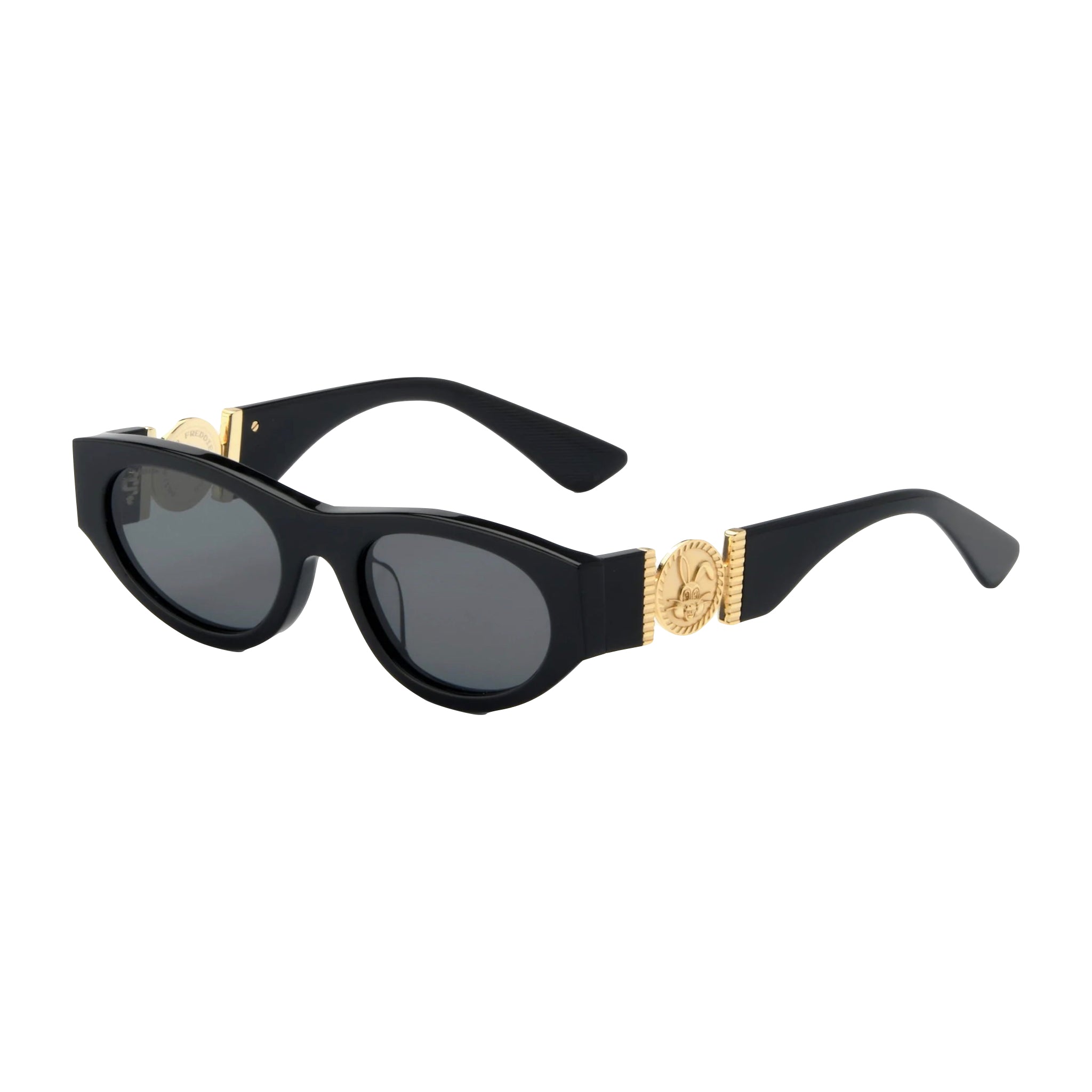 Akila x Freddie Gibbs Vertigo Sunglasses Black Dark Slate Gray