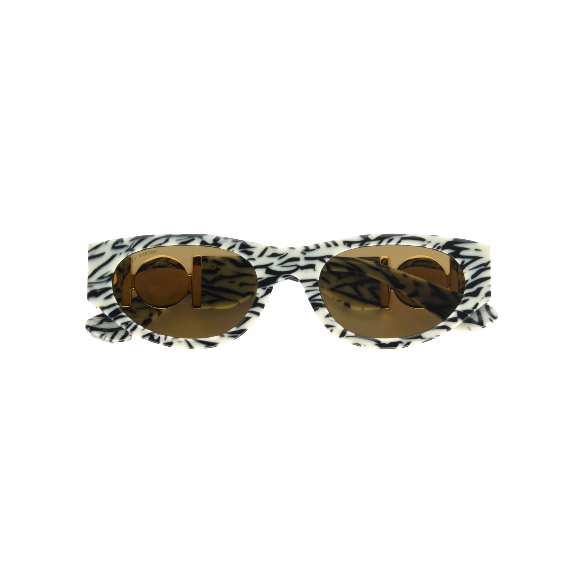 Akila x Freddie Gibbs Vertigo Sunglasses Zebra Dark Slate Gray