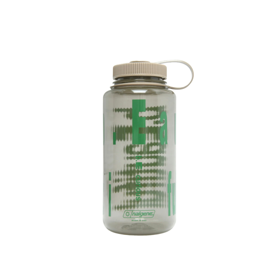 b.E Curious Nalgene Bottle Cotton/Green Dark Gray