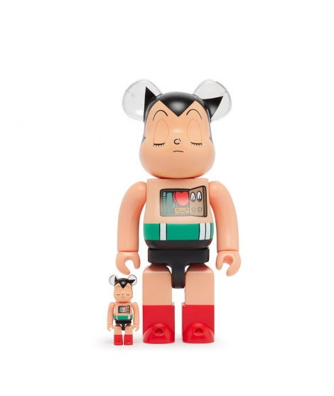 Bearbrick 400% + 100% - Astro Boy (Sleeping ed.)