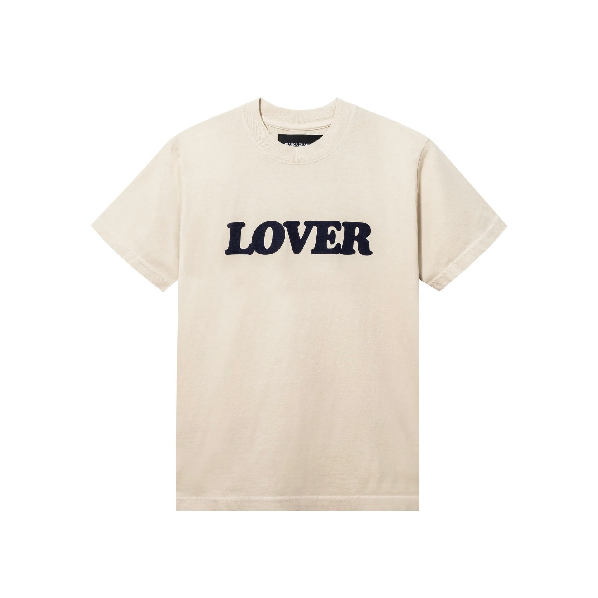 Bianca Chandon Lover Big Logo T-Shirt Khaki