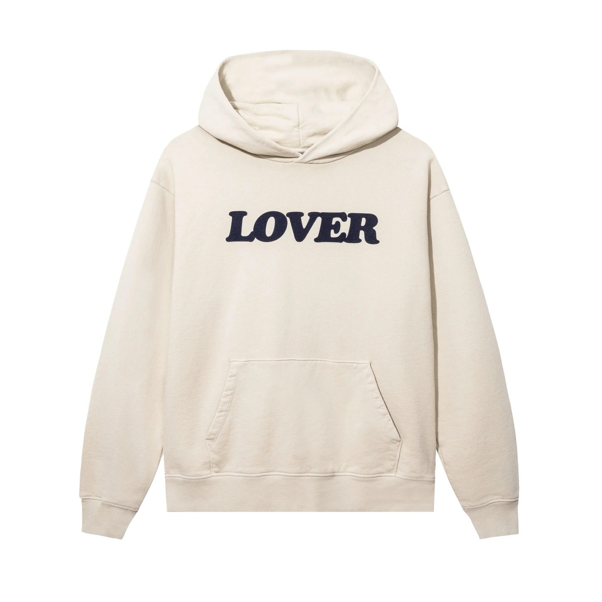 Bianca Chandon Lover Logo Hoodie Khaki Light Gray