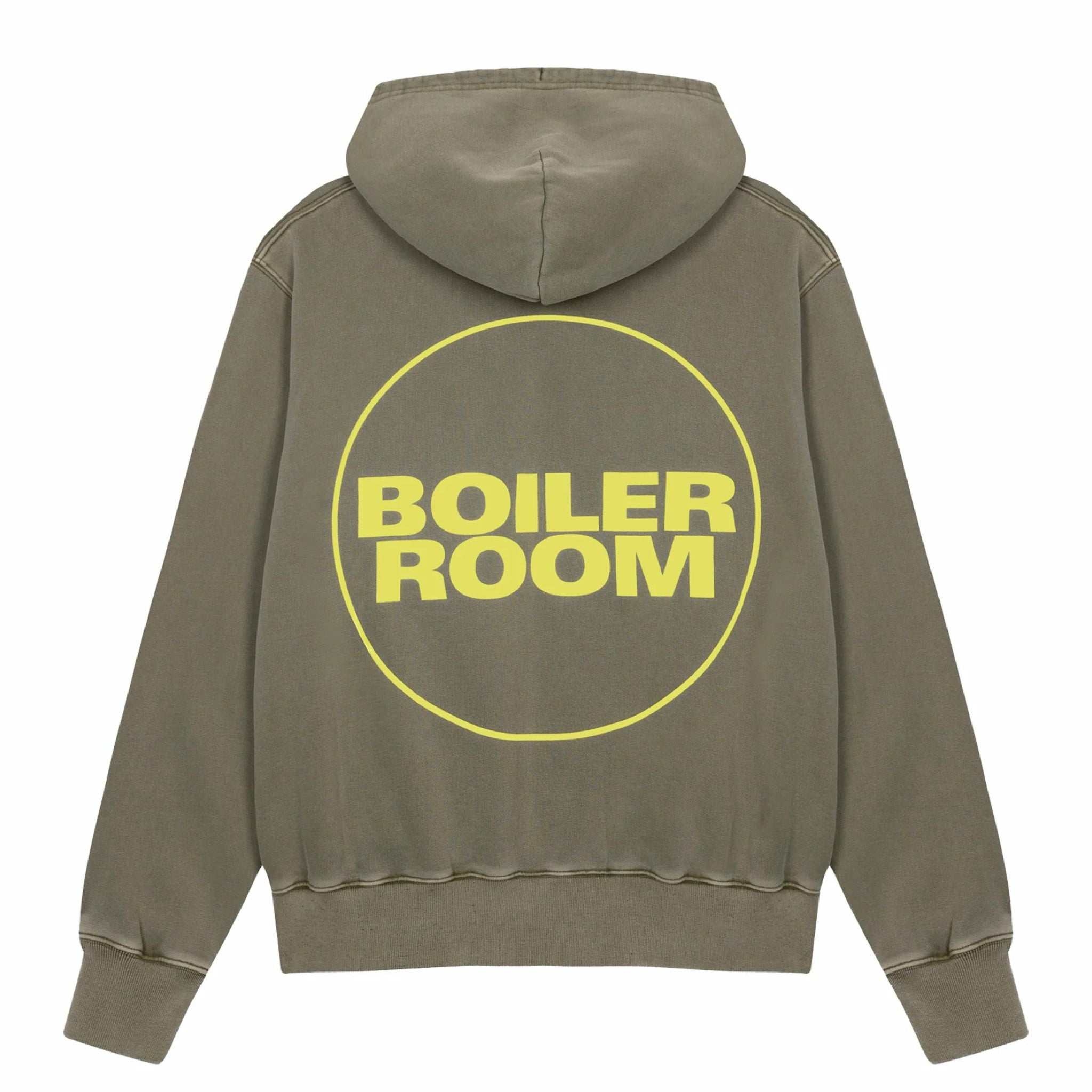 Boiler Room Core Hood Olive Dim Gray