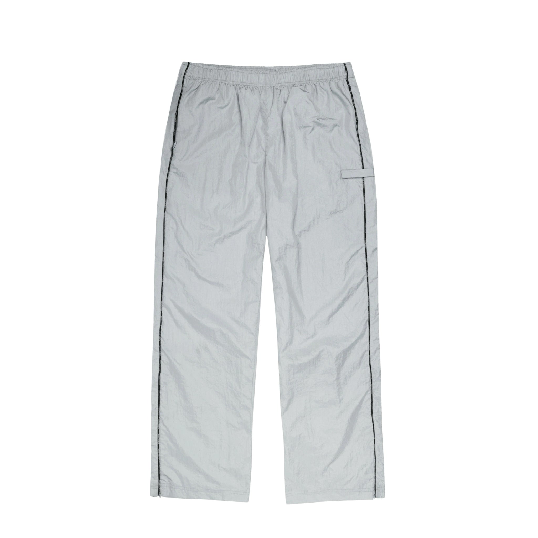 Boiler Room Wide Leg Shell Pant Mist Gray