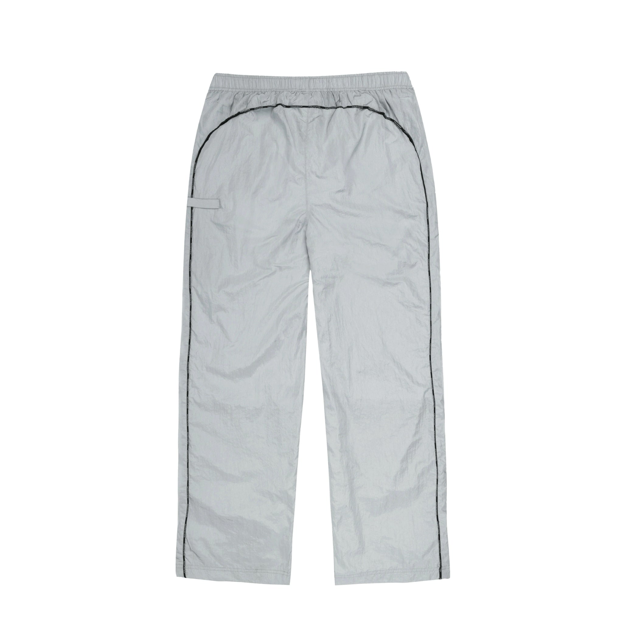 Boiler Room Wide Leg Shell Pant Mist Gray