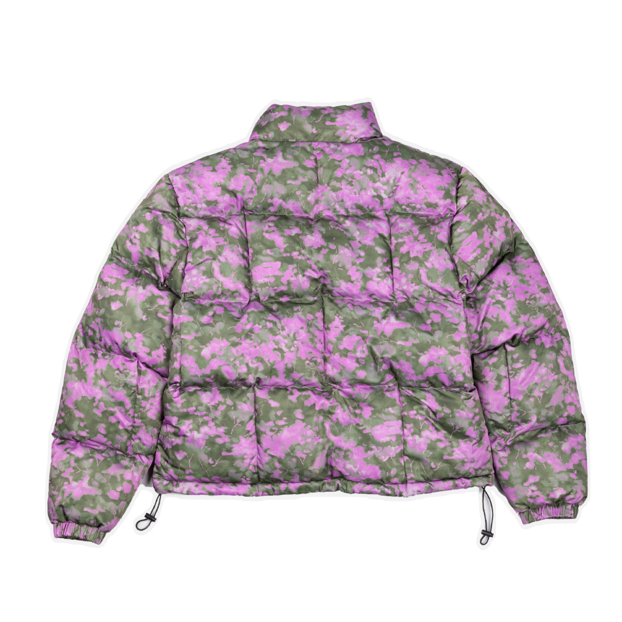 Bricks & Woods Thermal Camo Puffer Purple Rosy Brown