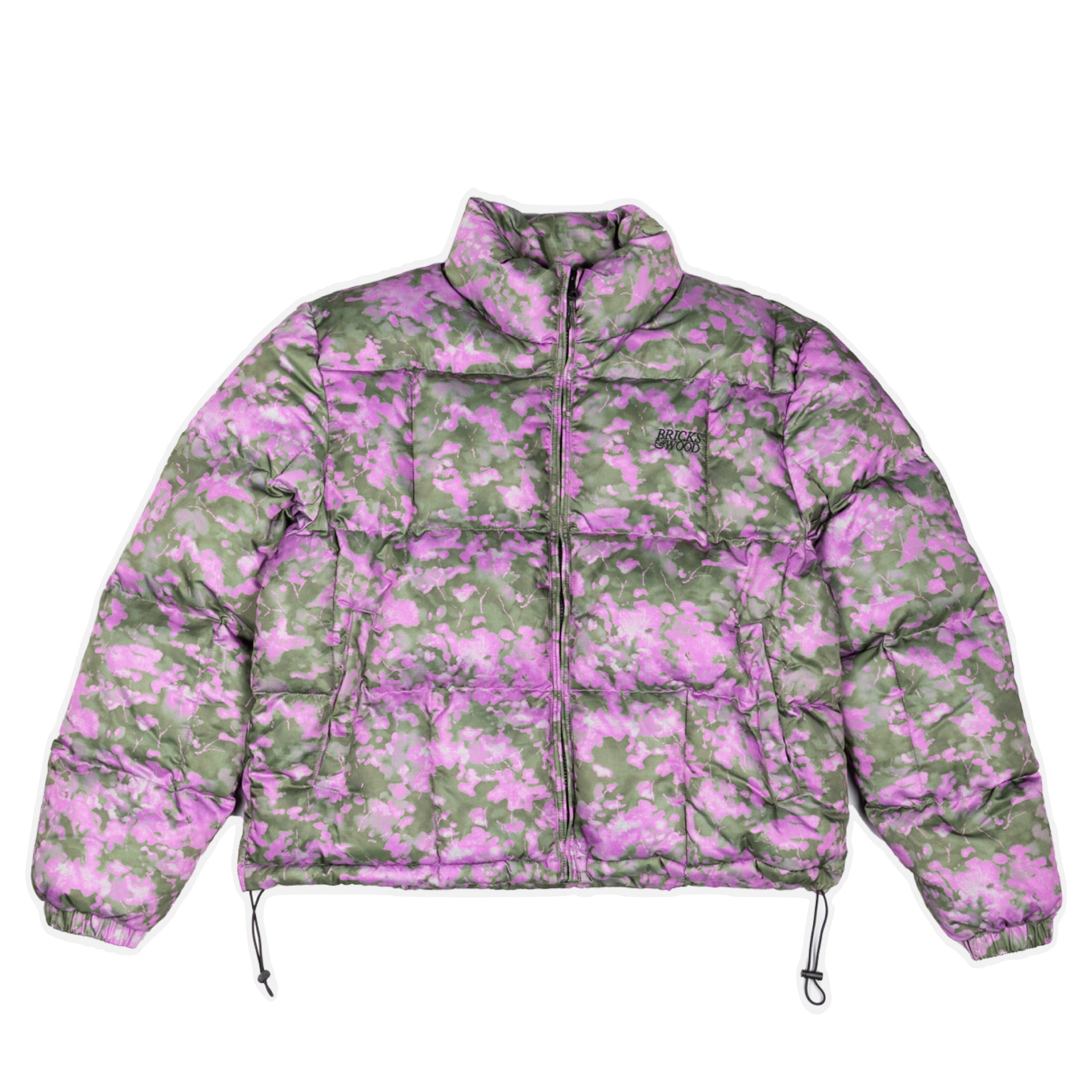 Bricks & Woods Thermal Camo Puffer Purple