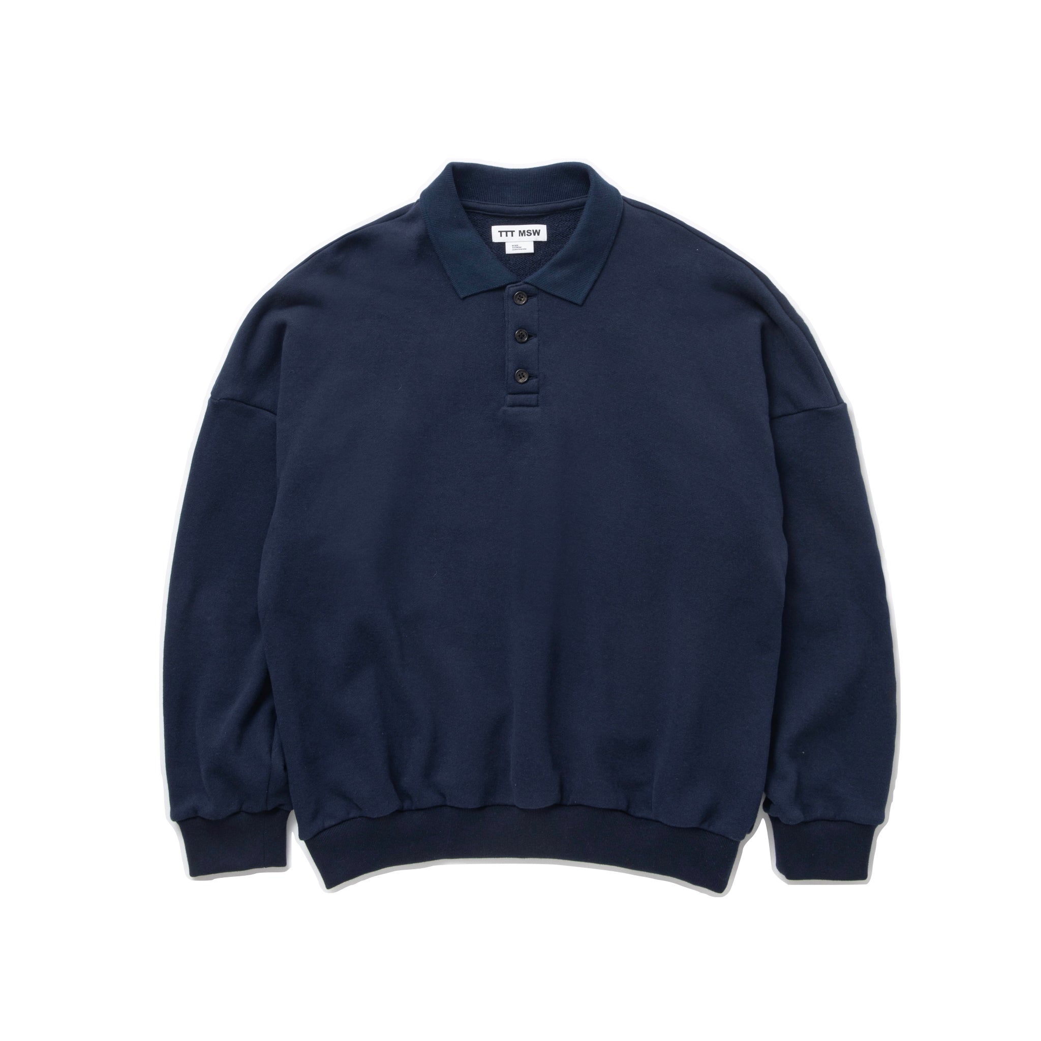 TTTMSW Polo Sweat Shirt / Navy