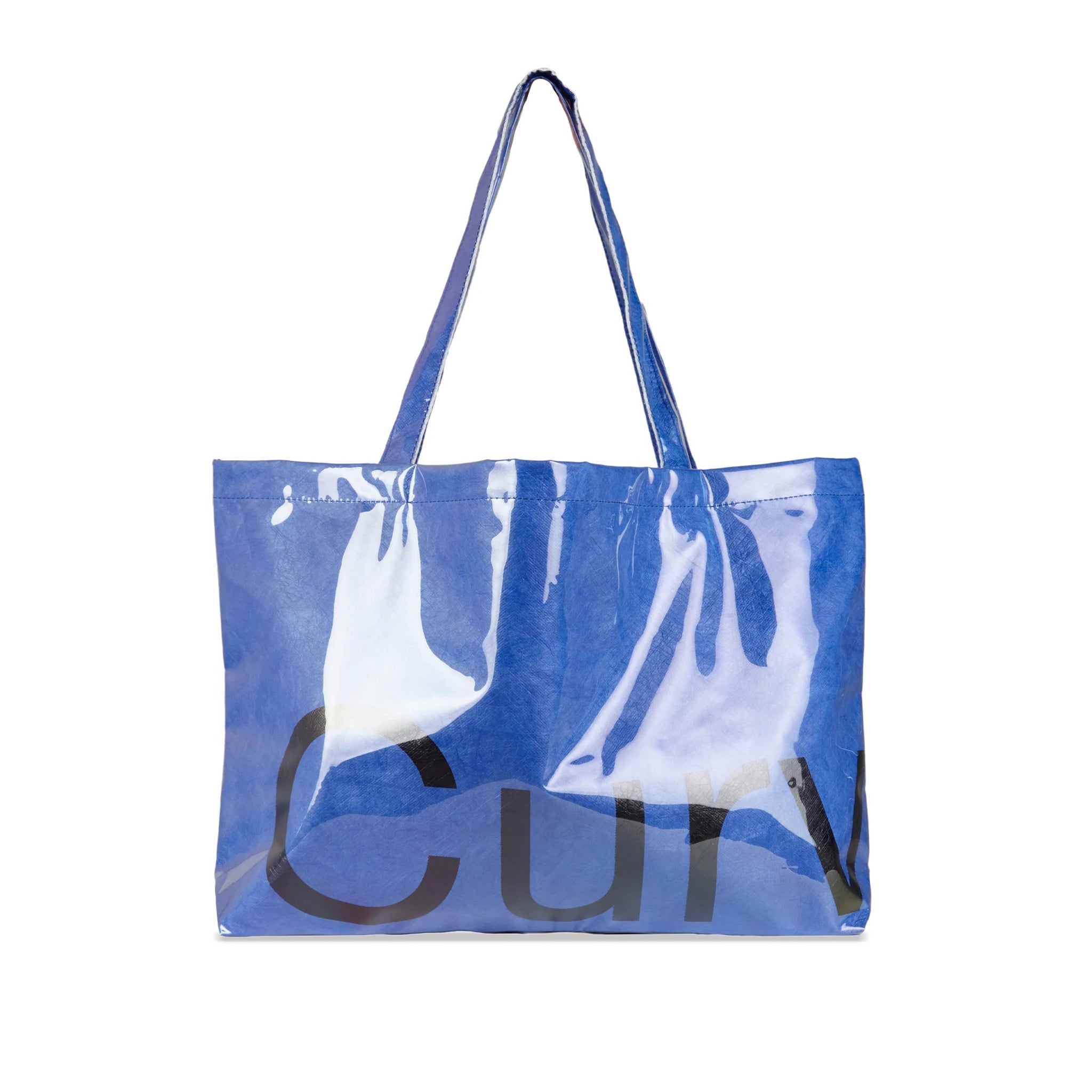 Curves Large Blue Tyvek Tote Steel Blue