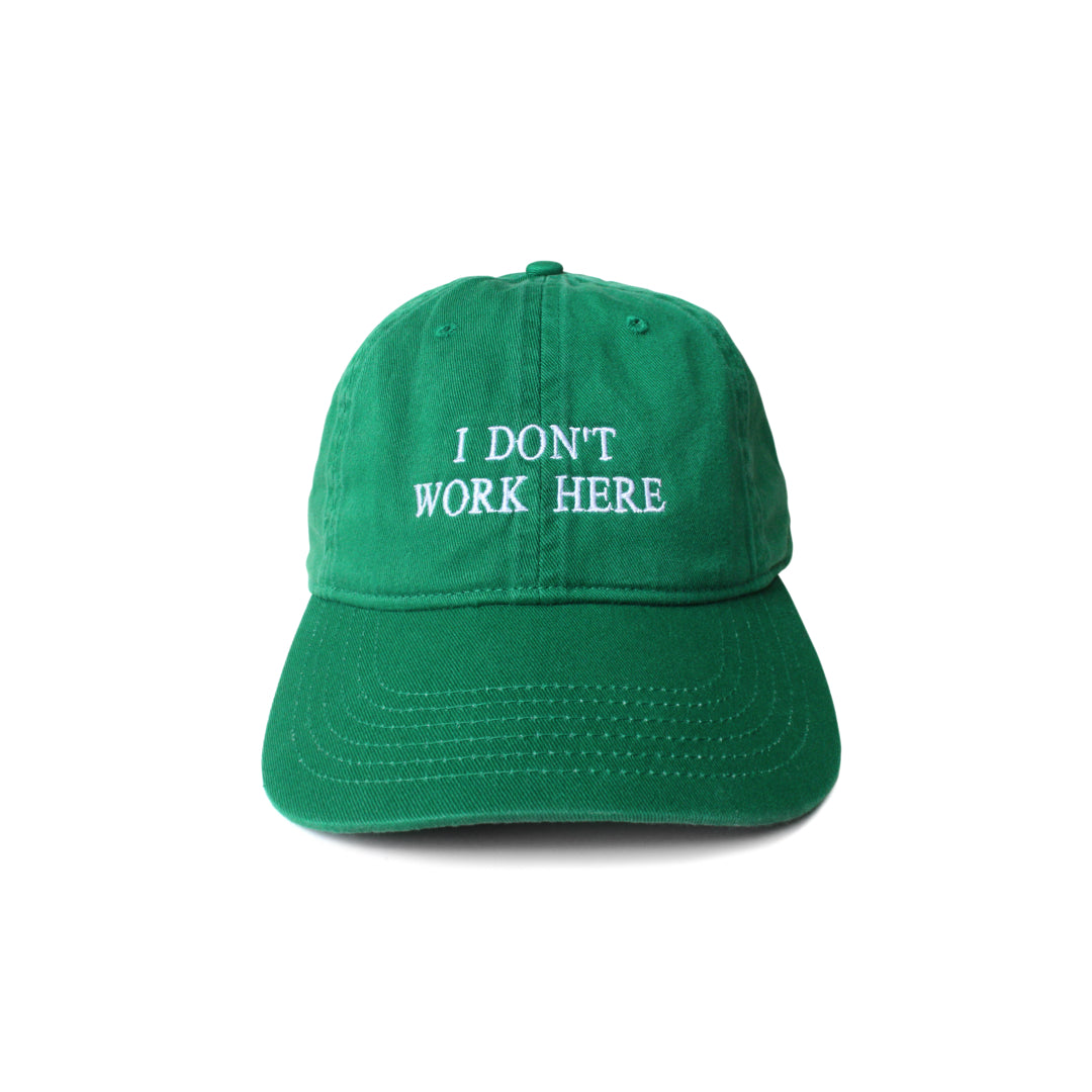 IDEA Sorry / I Don't Work Here Hat Green Sea Green