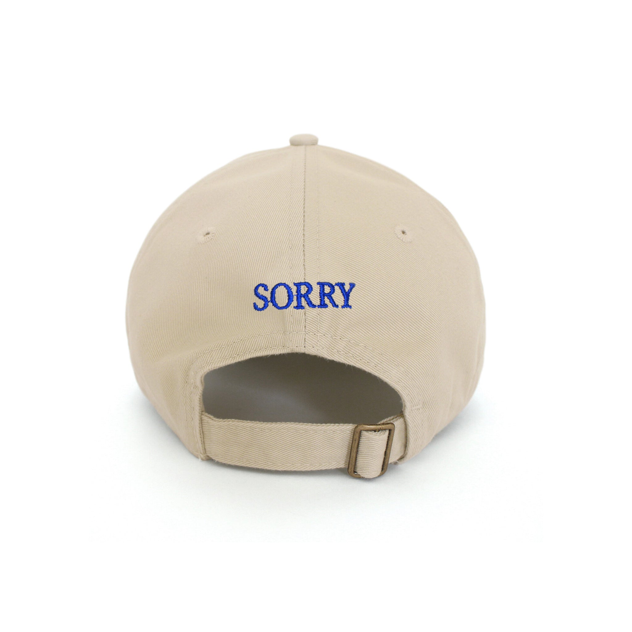 IDEA Sorry / I Don't Work Here Hat Beige Light Gray