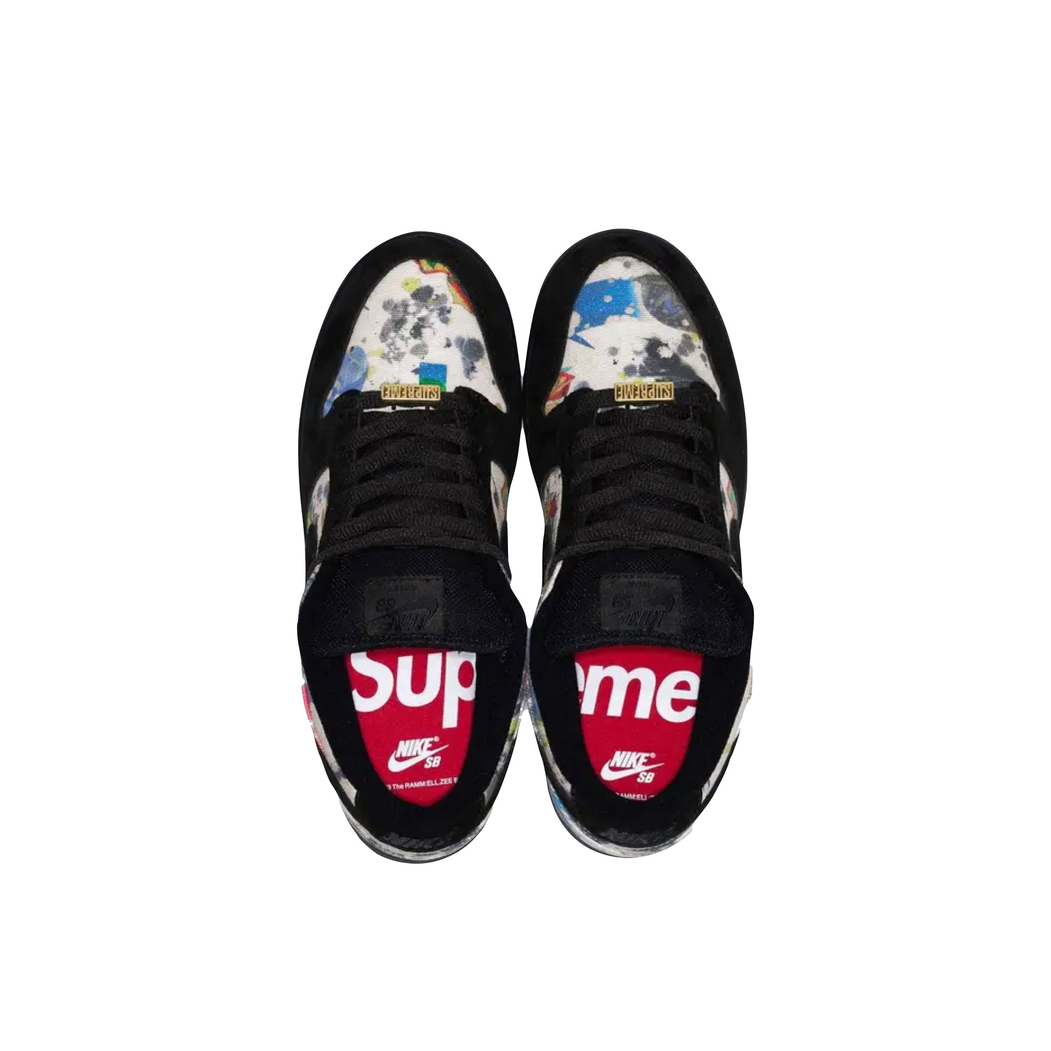 Nike SB x Supreme Dunk Low Rammellzee Rosy Brown