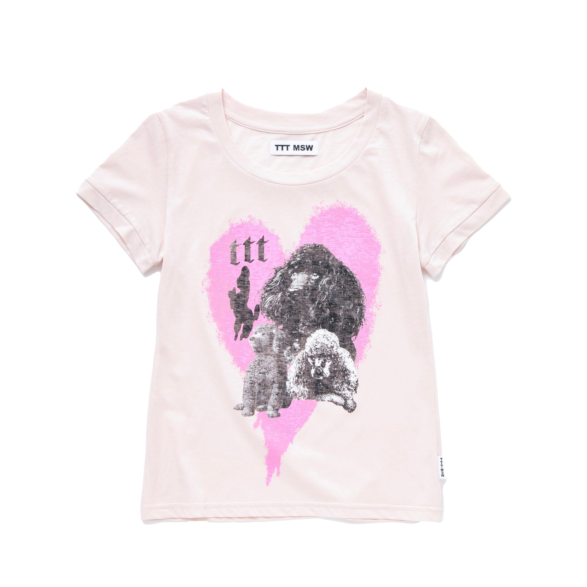 TTTMSW Trim Poodle T-Shirt Pink Misty Rose