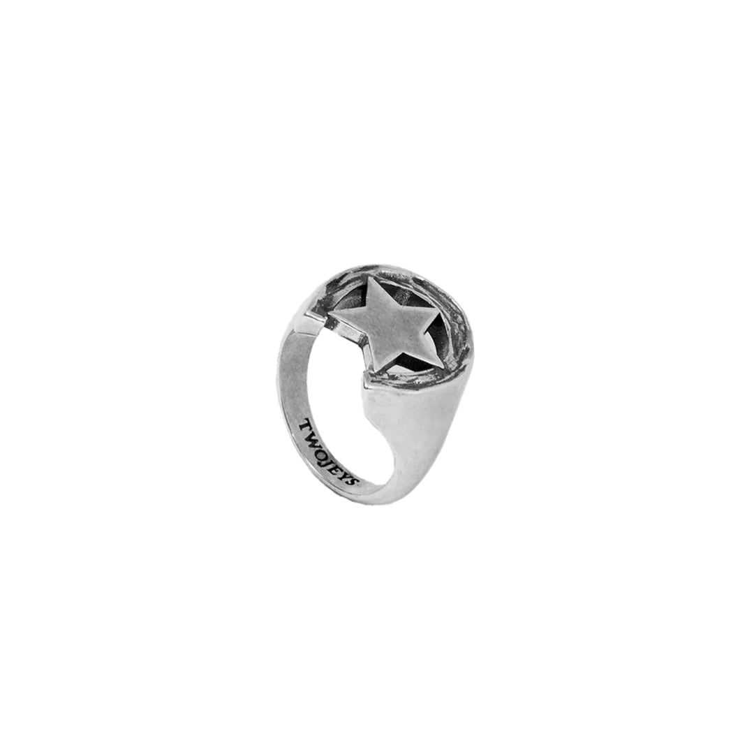 TwoJeys Star Ring Gray