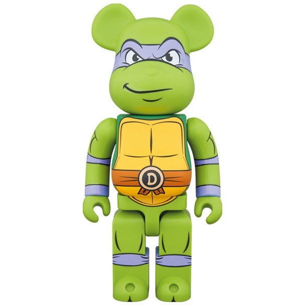 1000% Bearbrick - Donatello (Teenage Mutant Ninja Turtles)