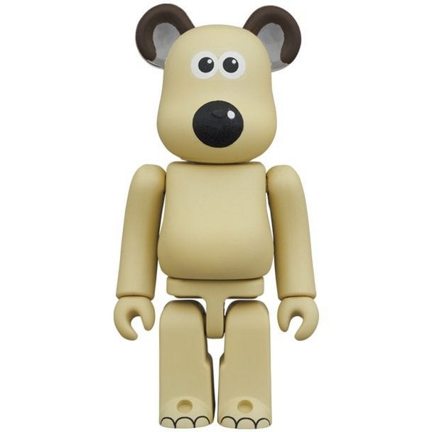 400% & 100% Bearbrick set - Gromit (Wallace & Gromit)
