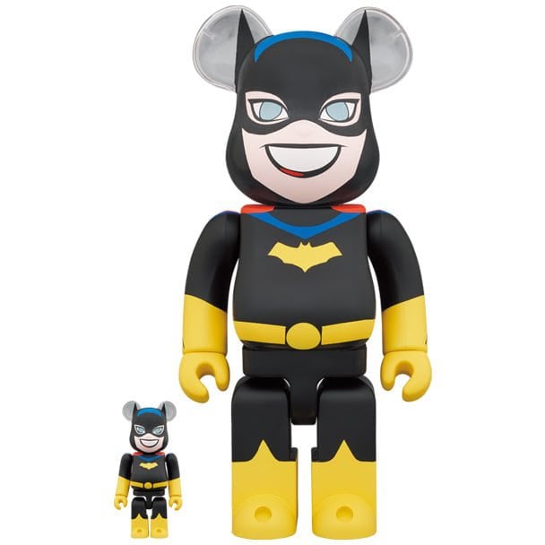 400% & 100% Bearbrick Set - Batgirl (The New Batman Adventures)