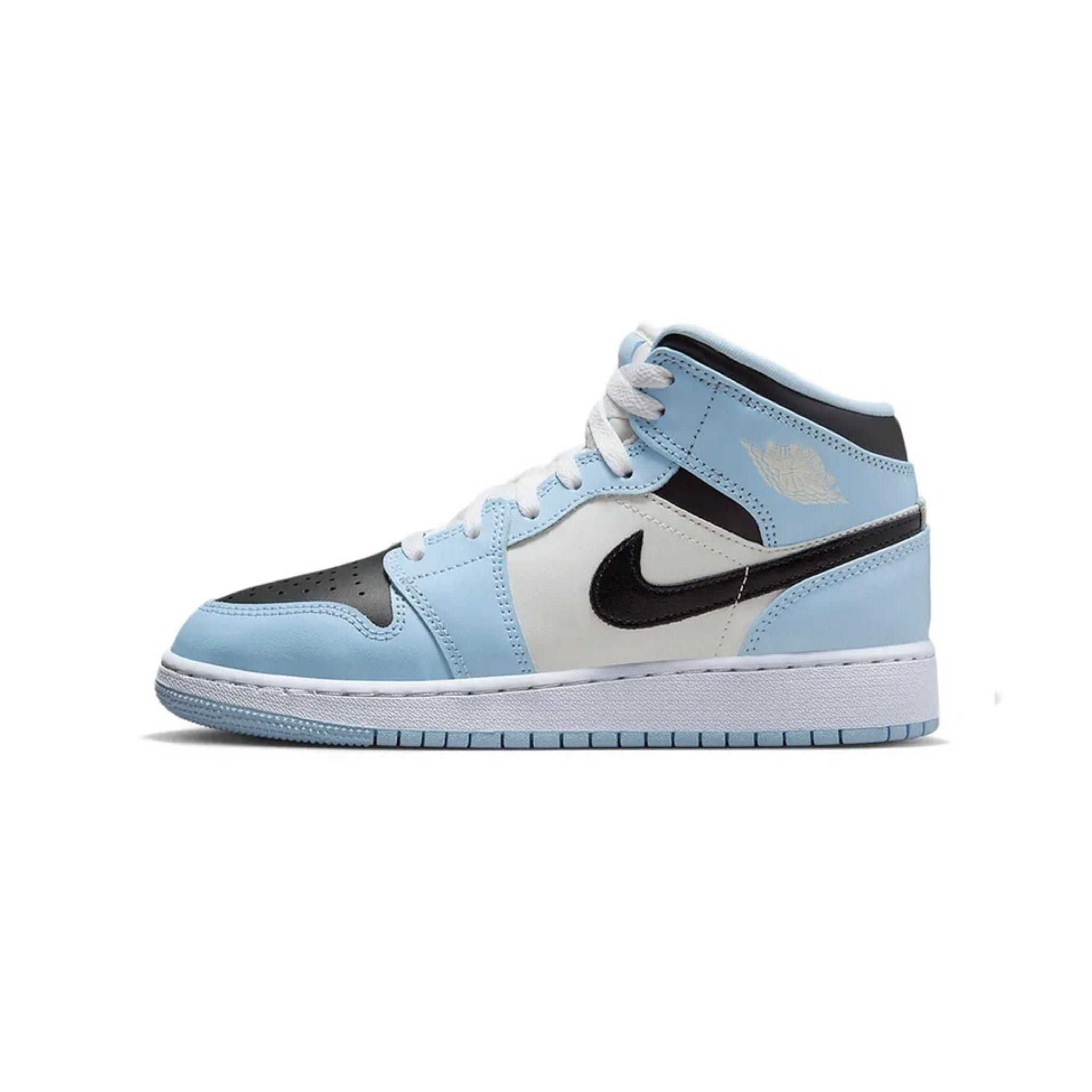 Air Jordan 1 Mid Ice Blue Gray